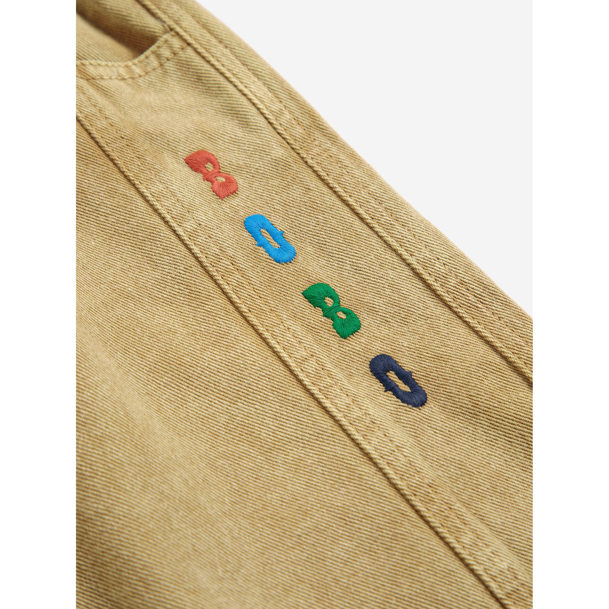 Bobo Choses Twill Pants, All About Monsters collection, view 3