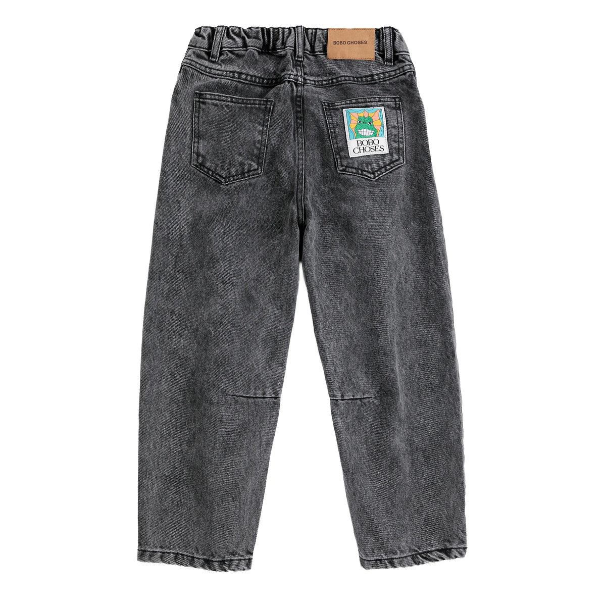 Bobo Choses Beast Tag Denim Pants, All About Monsters collection, view 2