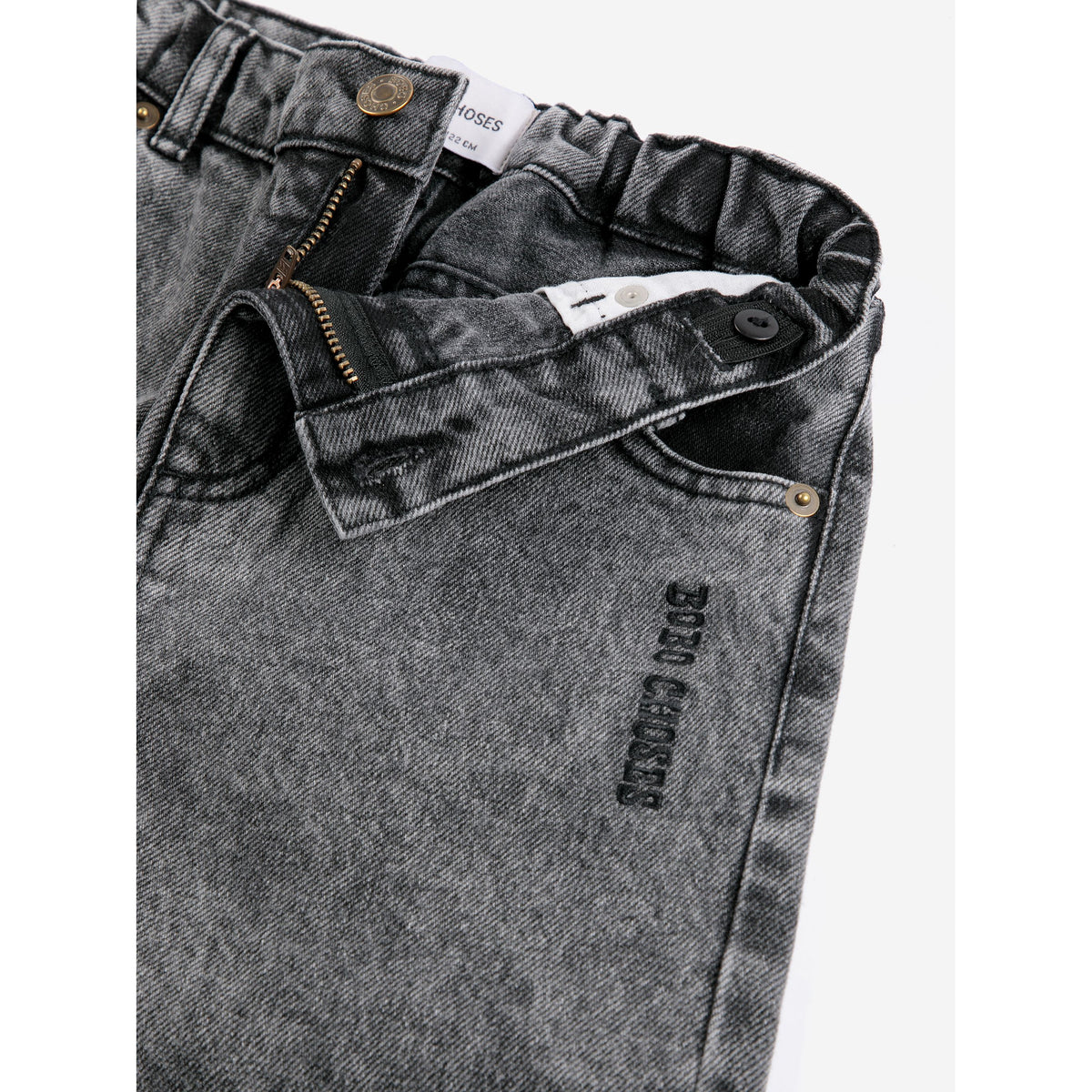 Bobo Choses Beast Tag Denim Pants, All About Monsters collection, view 5
