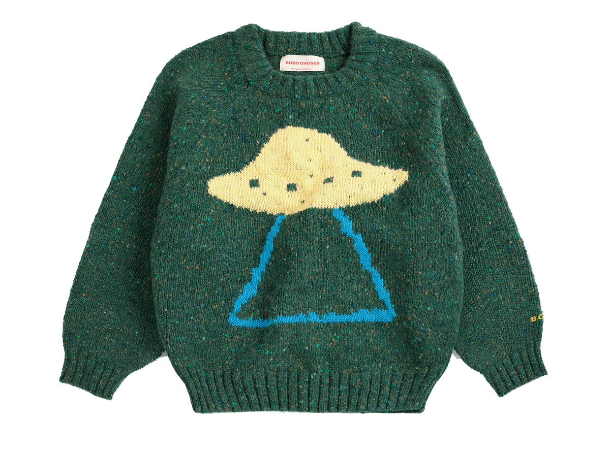 Pixel Abduction Jacquard Jumper