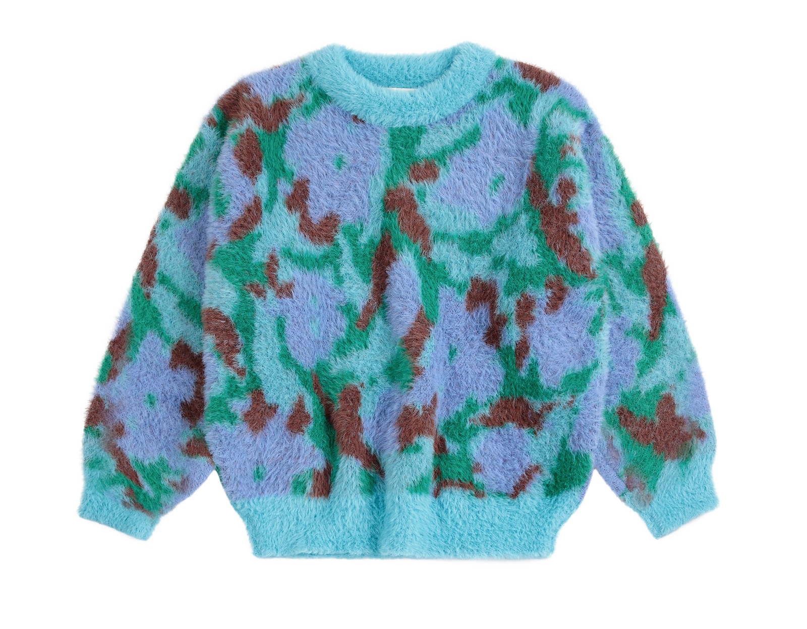 Watercolor All Over Jacquard Jumper