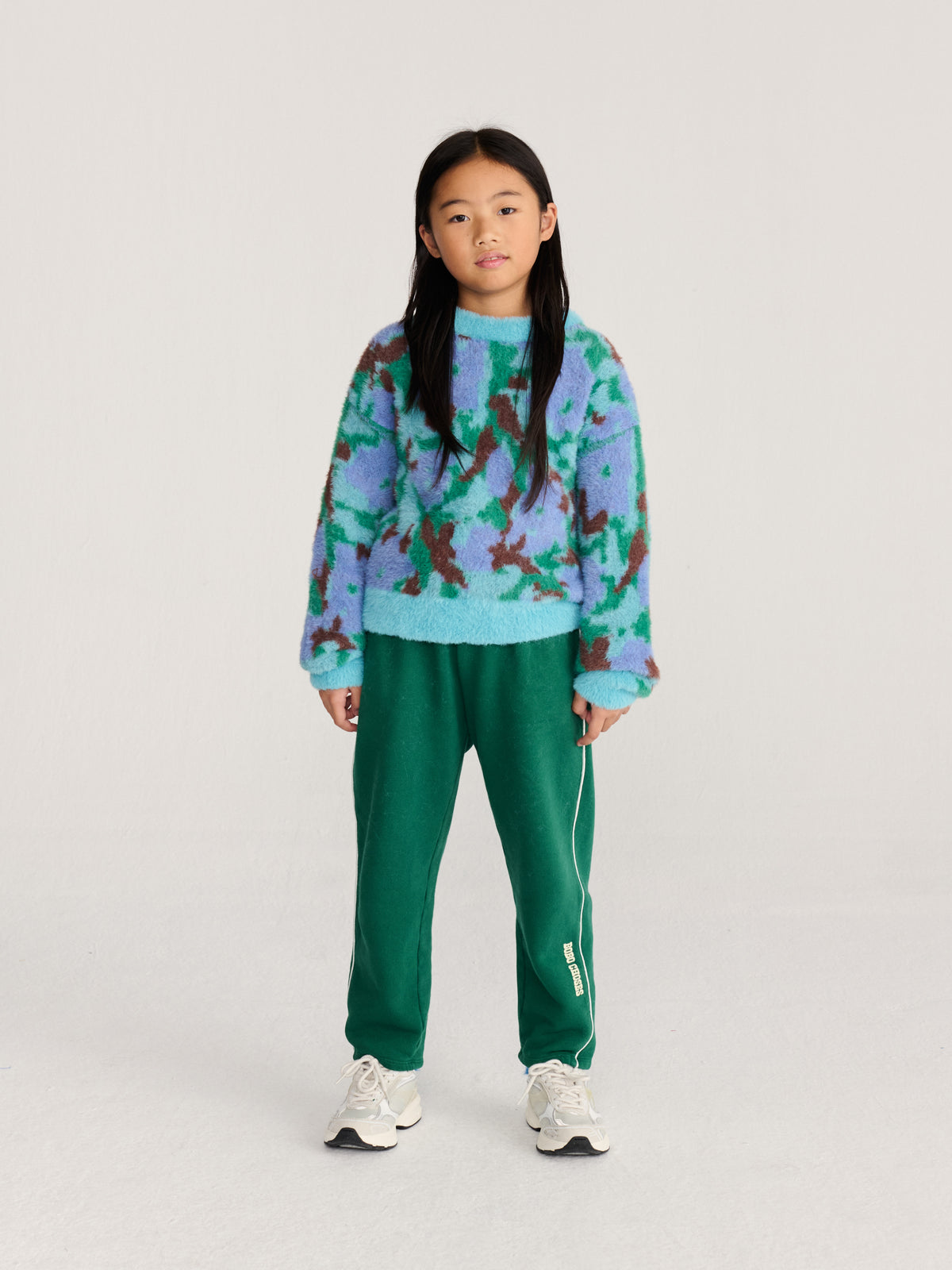 Watercolor All Over Jacquard Jumper