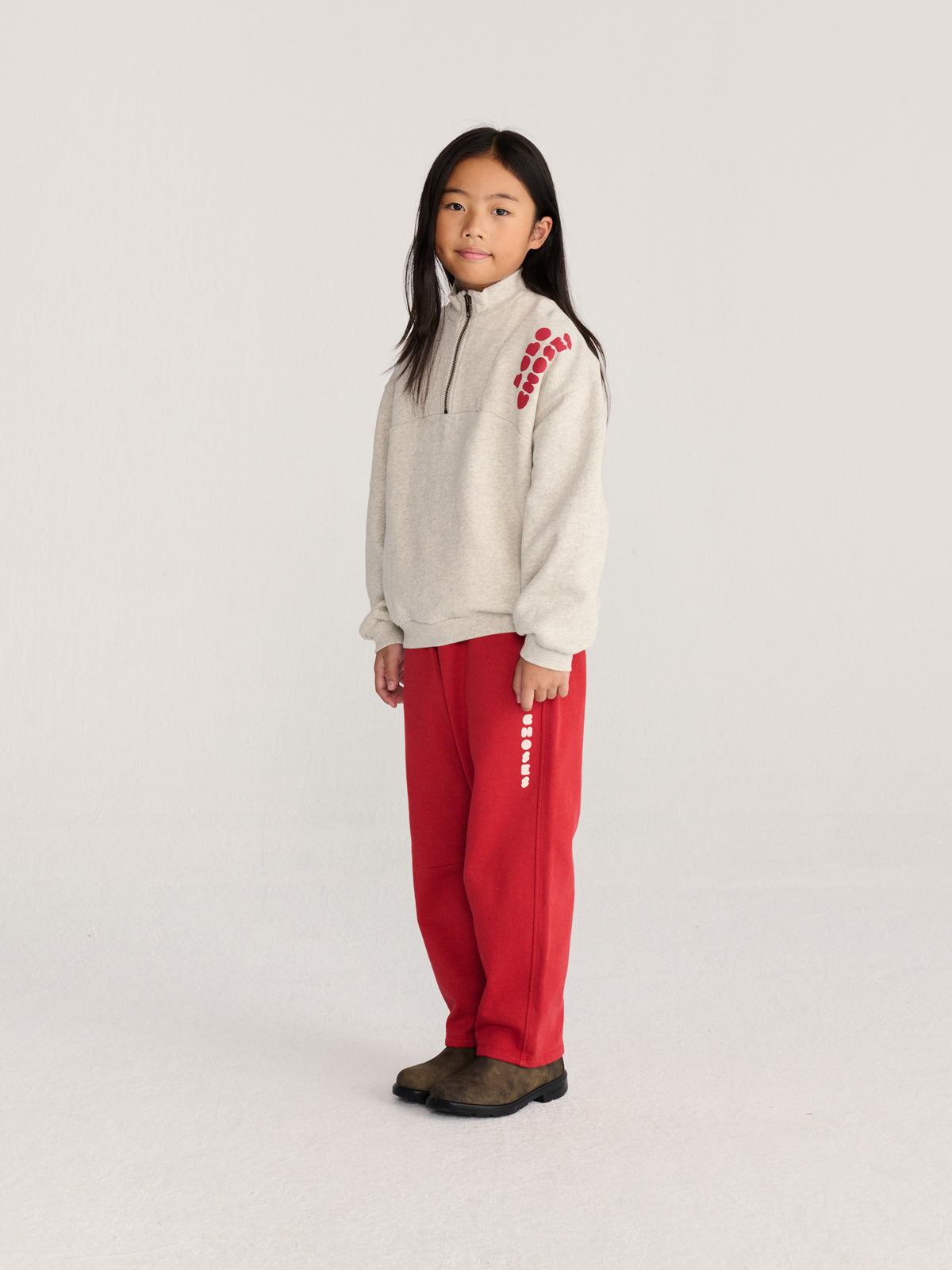 Bobo Choses Bolder Half Zipped Sweatshirt