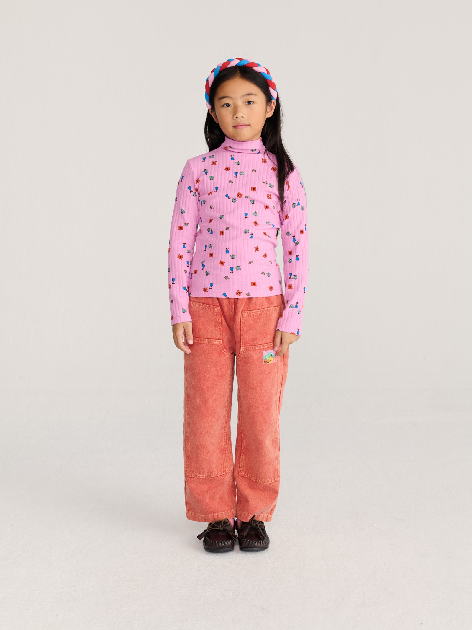 Blossom All Over Turtleneck T-Shirt