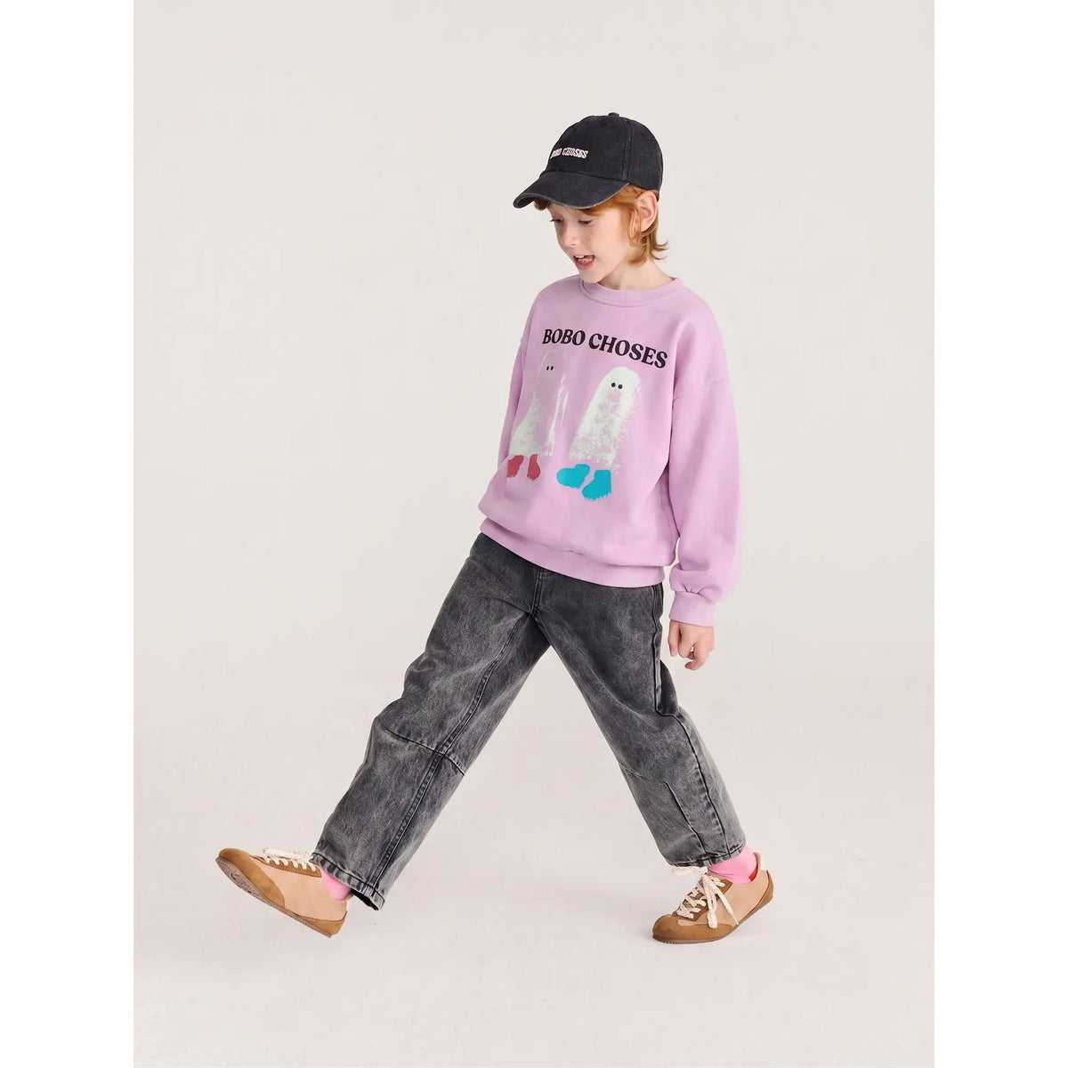 Booty Ghosts Sweatshirt - Pink