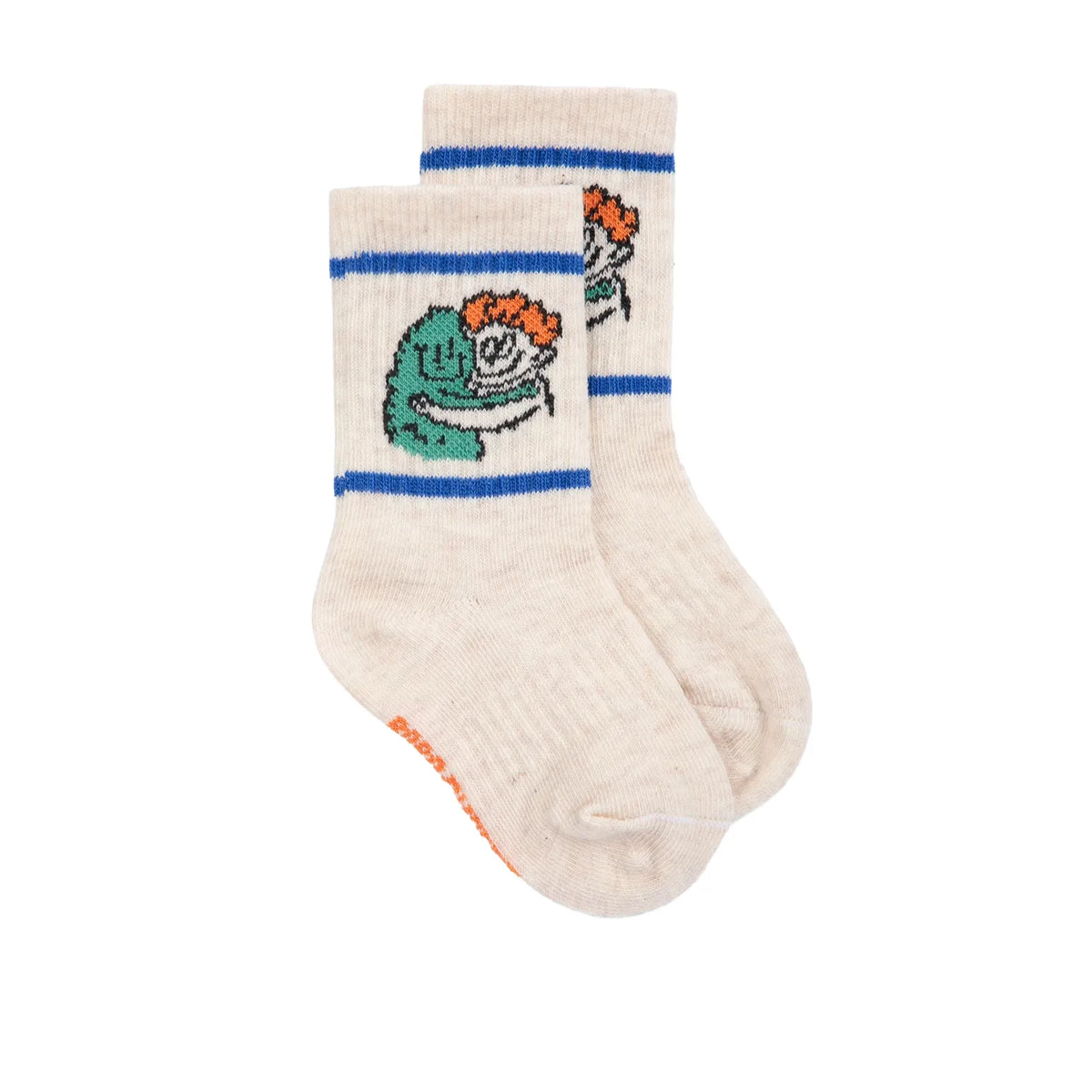 Bobo Choses Hug Hairy Monster Short Socks, All About Monsters collection