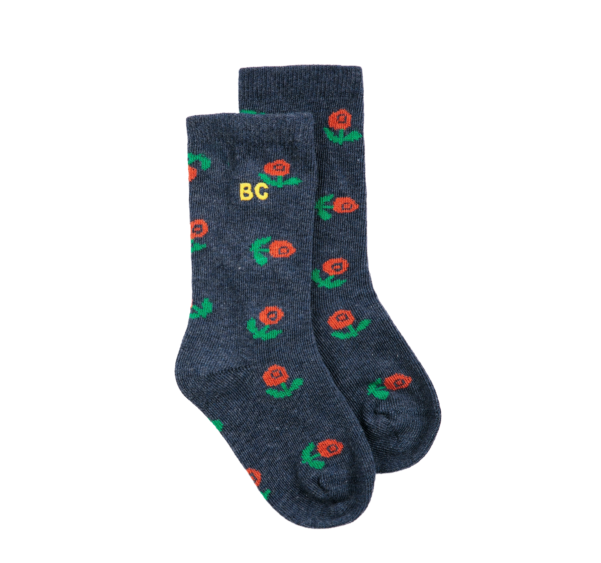 Stamp Bloom All Over Long Socks