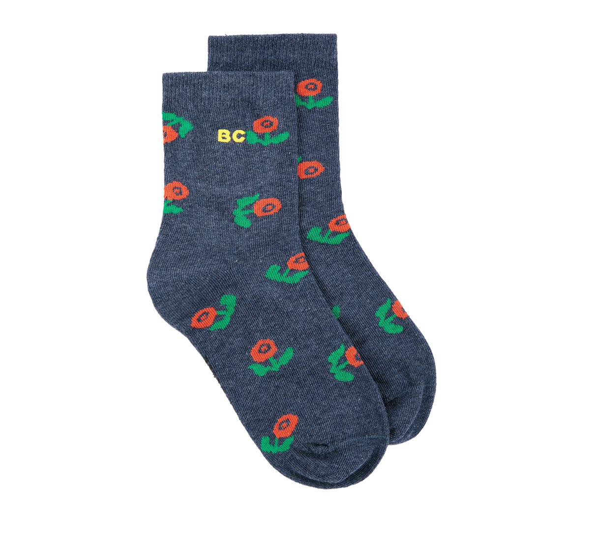 Stamp Bloom All Over Short Socks