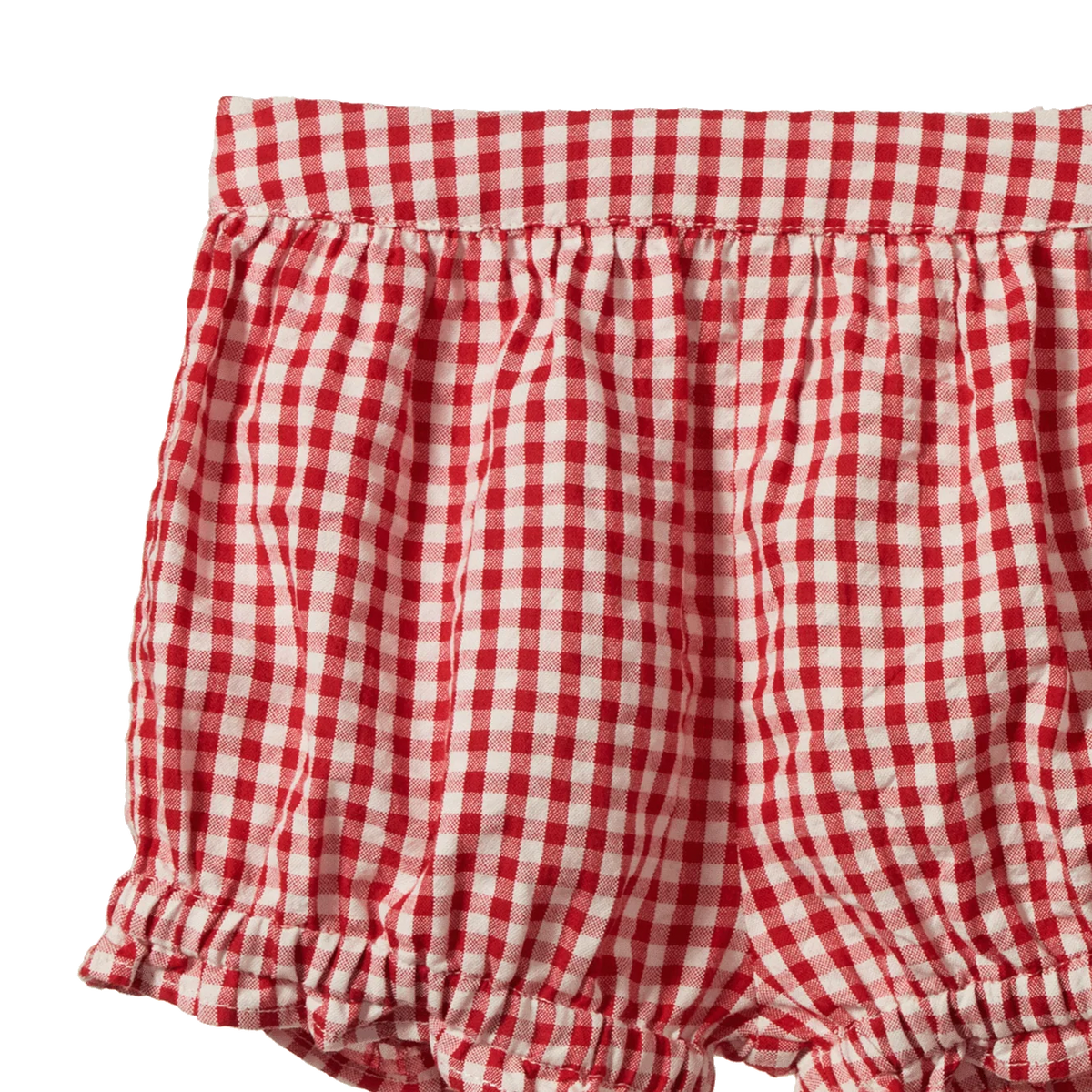 Betty Shorts - Red Gingham