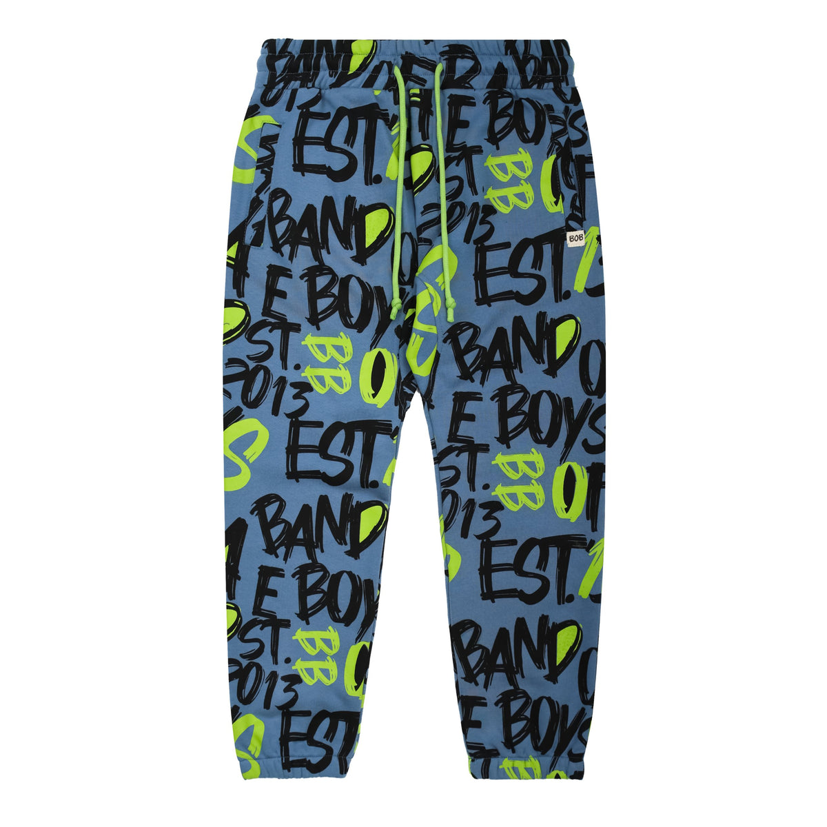 Blue BOB Graffiti Track Pants