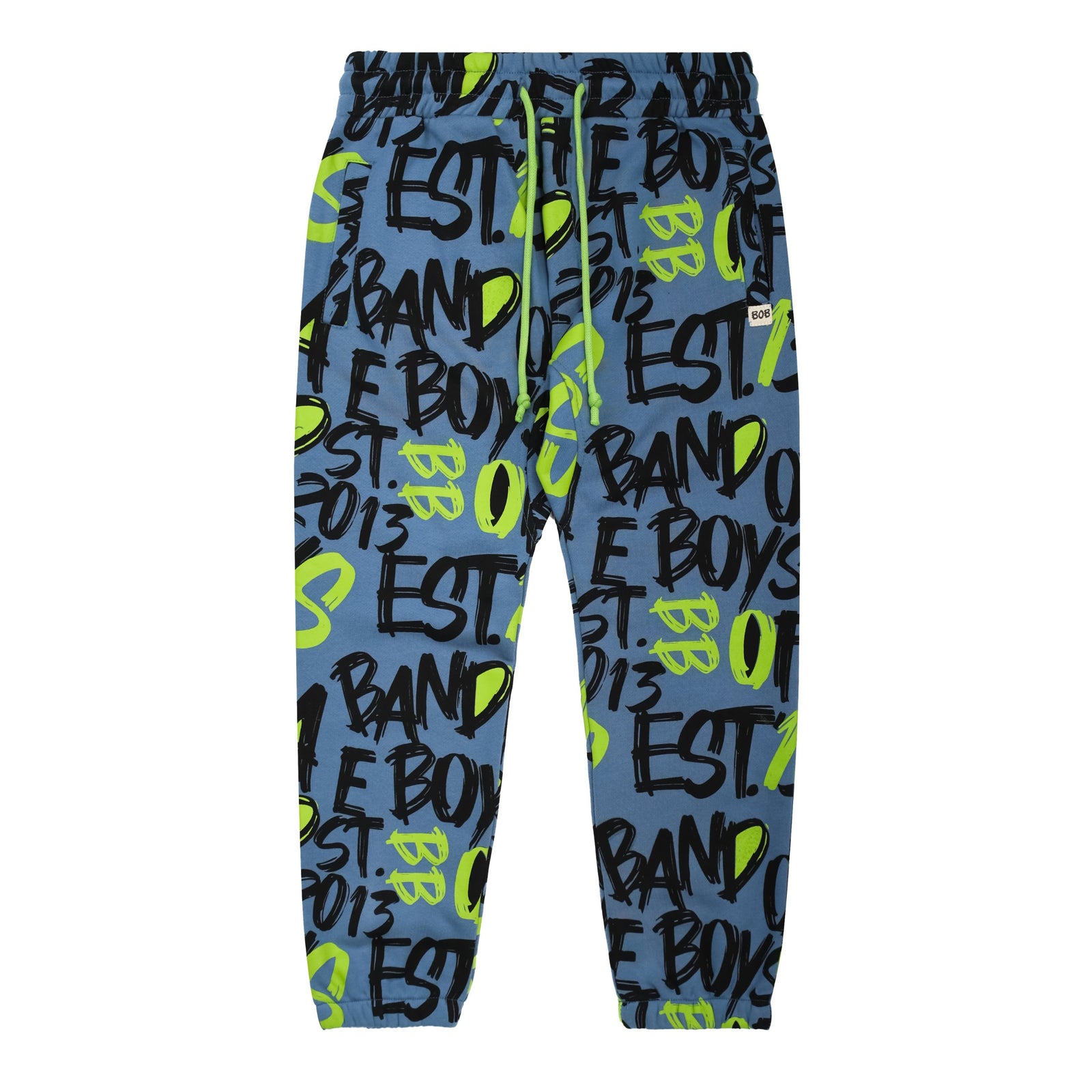 Blue BOB Graffiti Track Pants