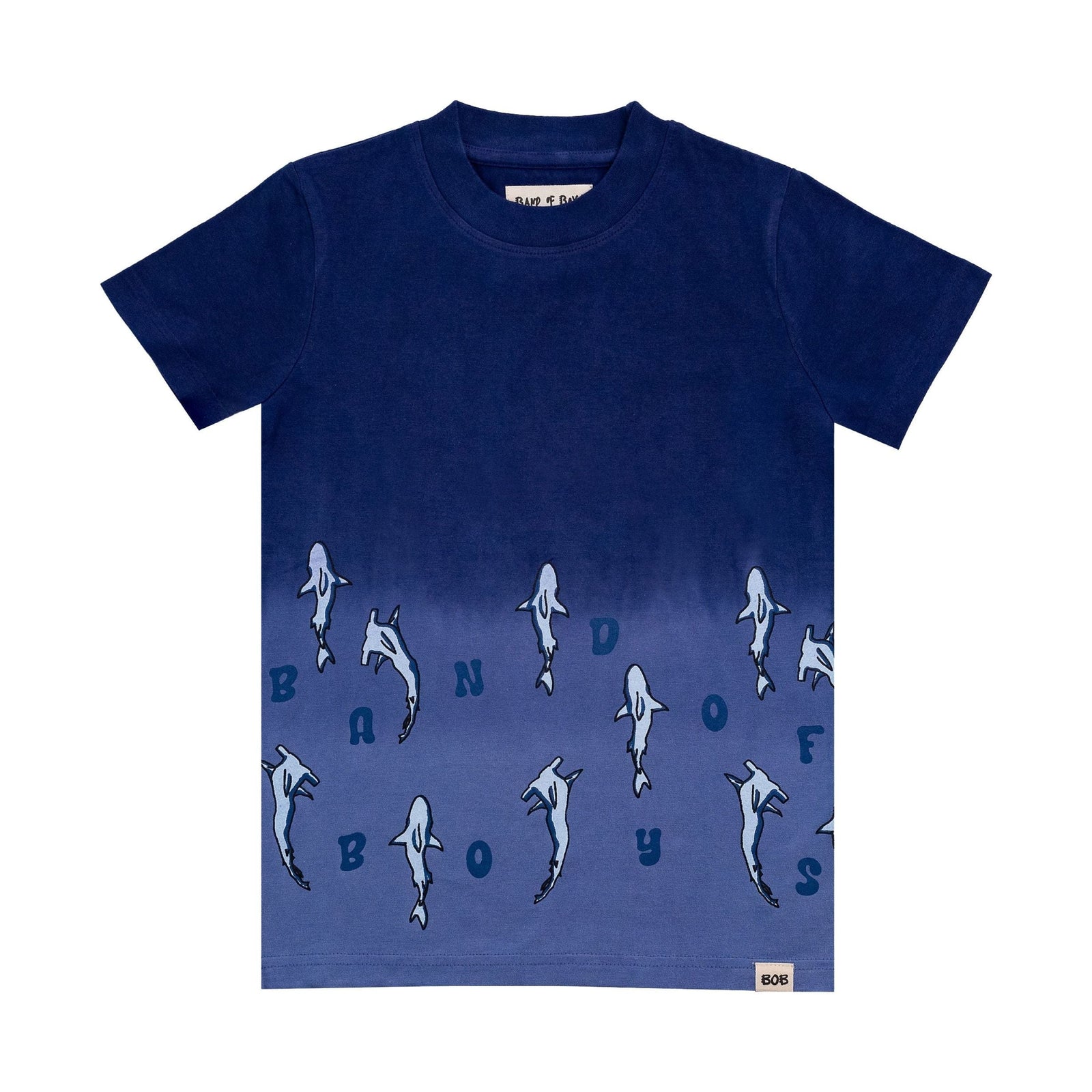 BOB Blue Dip-Dye Shark Tee