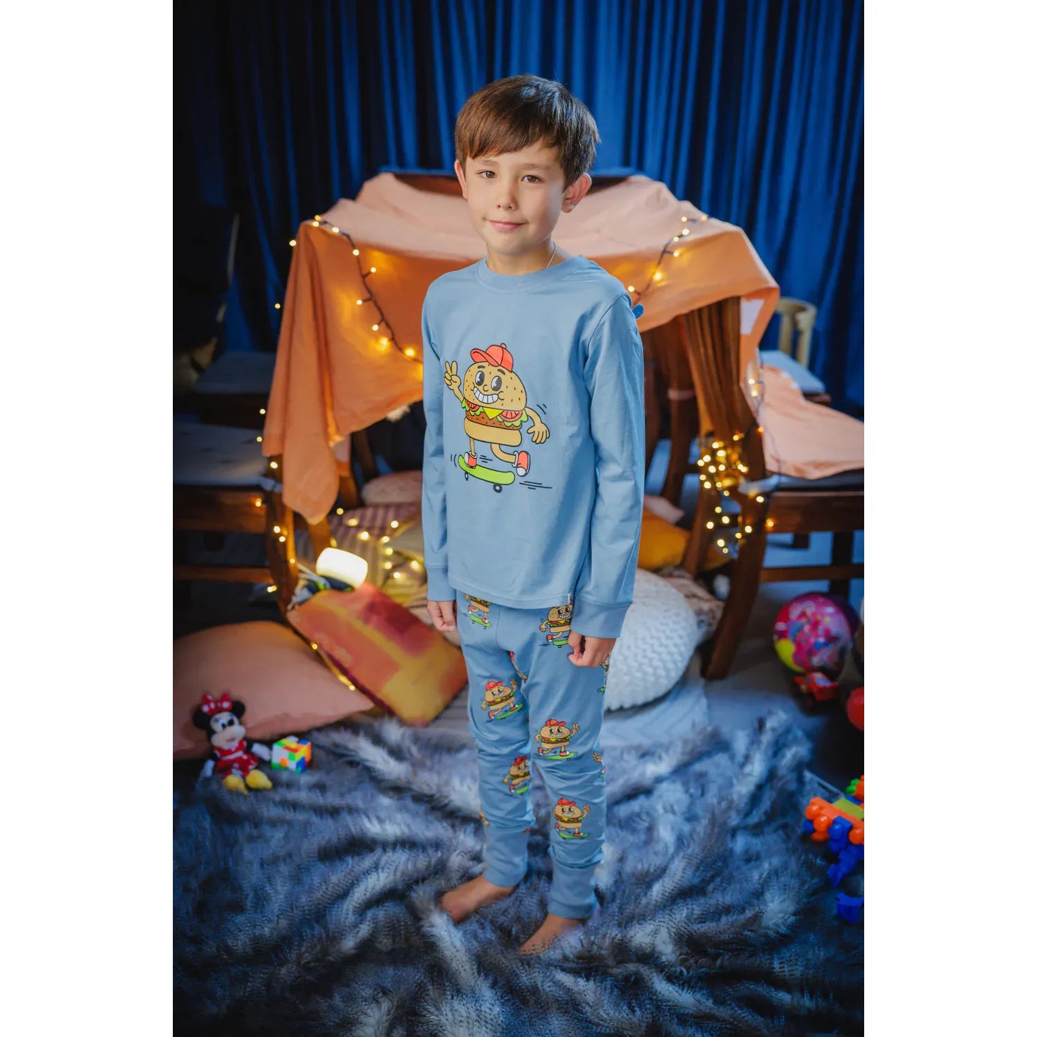 Blue Burger Pyjamas