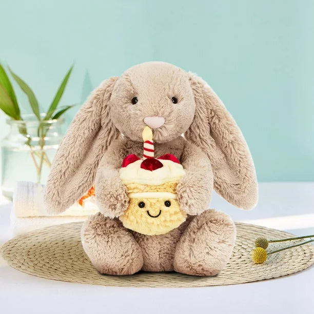 Bashful Beige Bunny Birthday