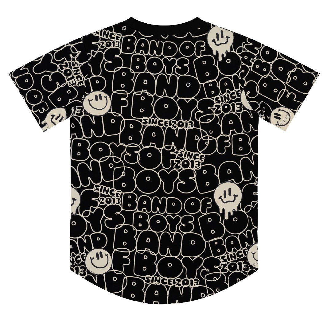 Black BOB Repeat Tee