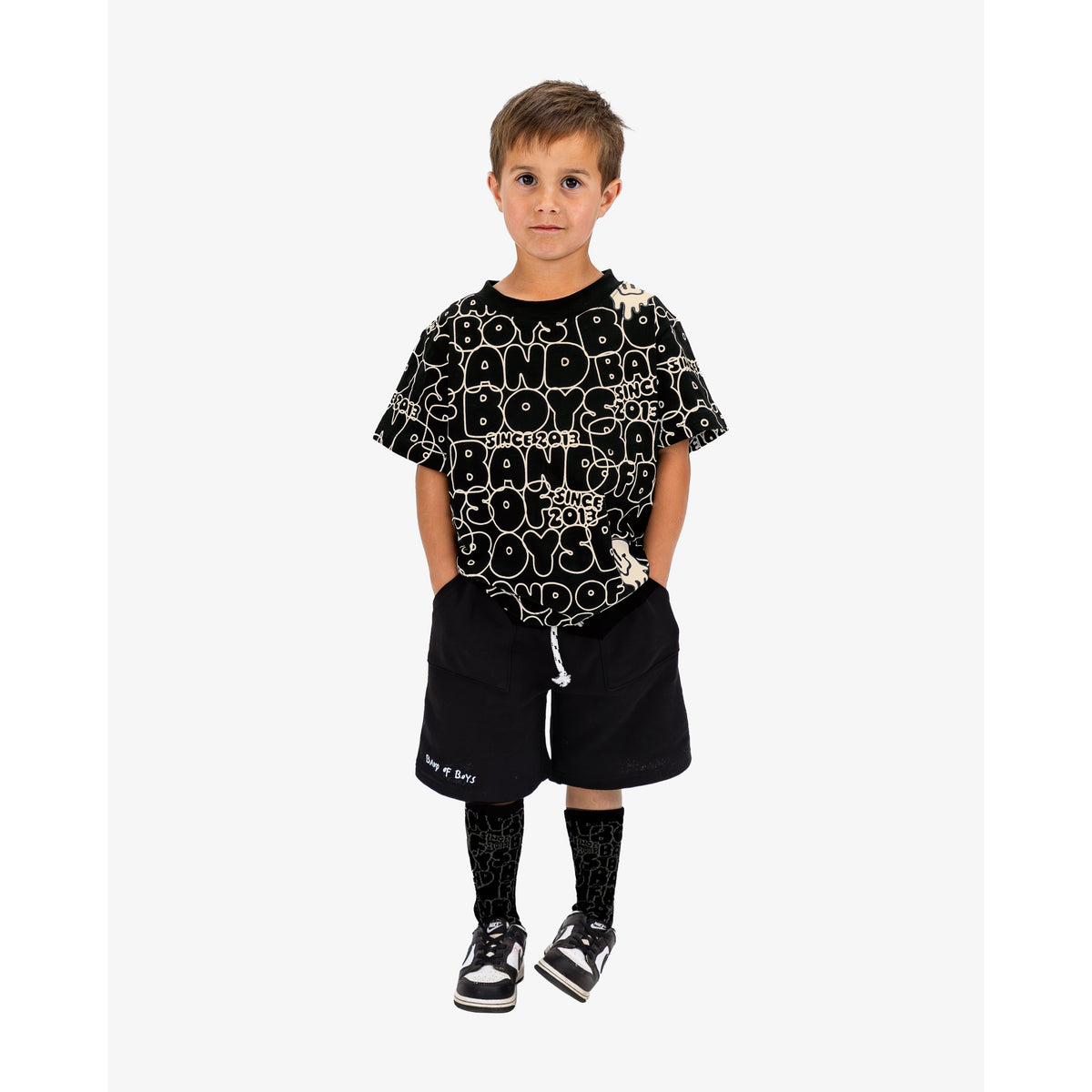 Black BOB Repeat Tee