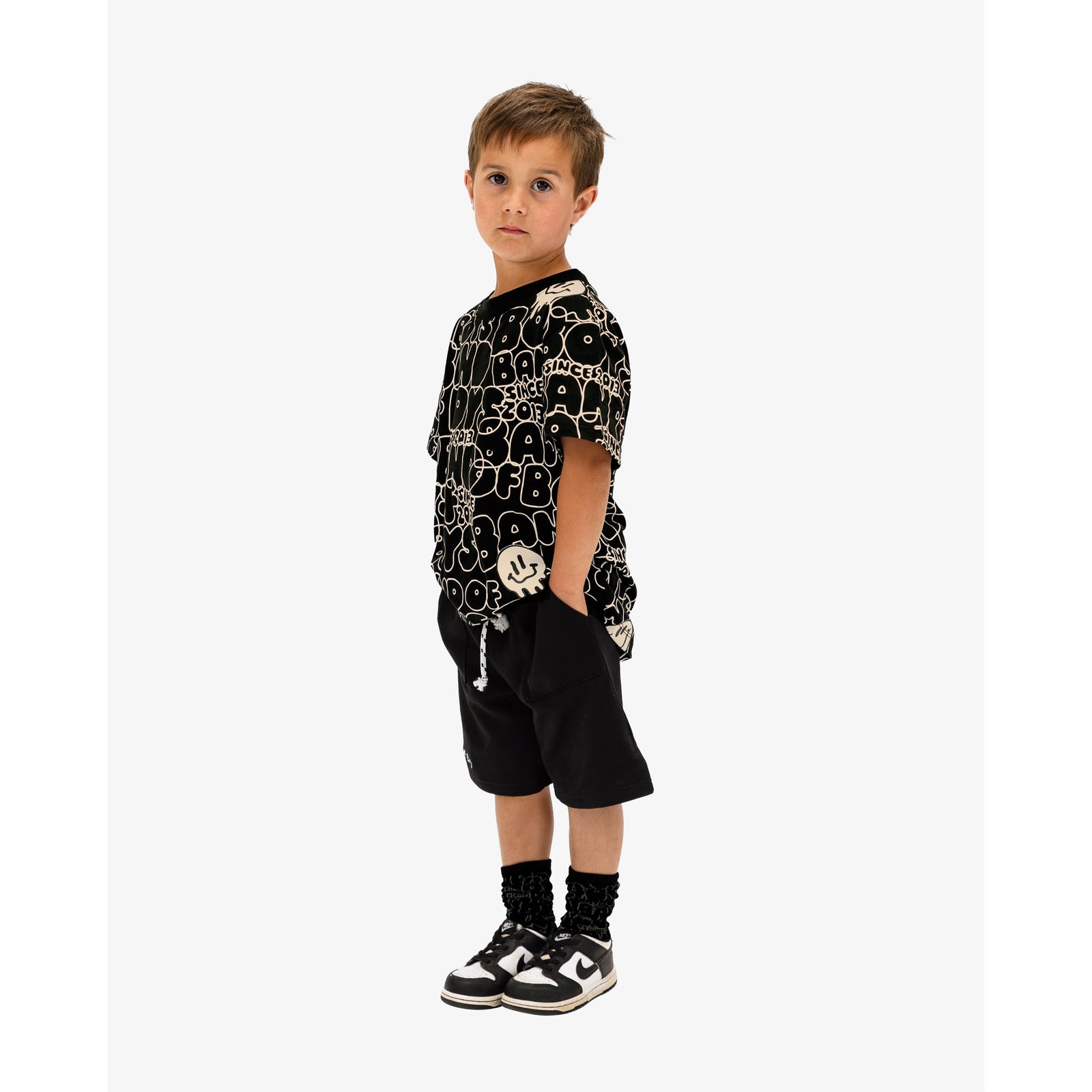 Black BOB Repeat Tee