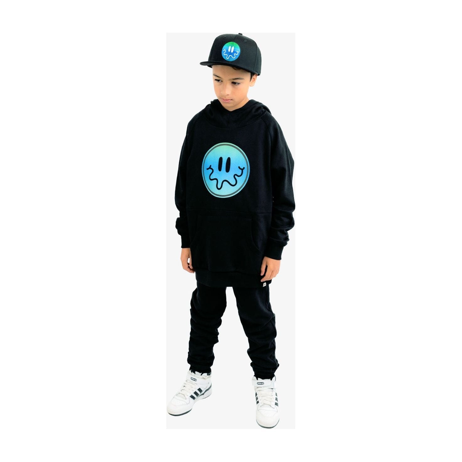 Black Gradient Smile Hood