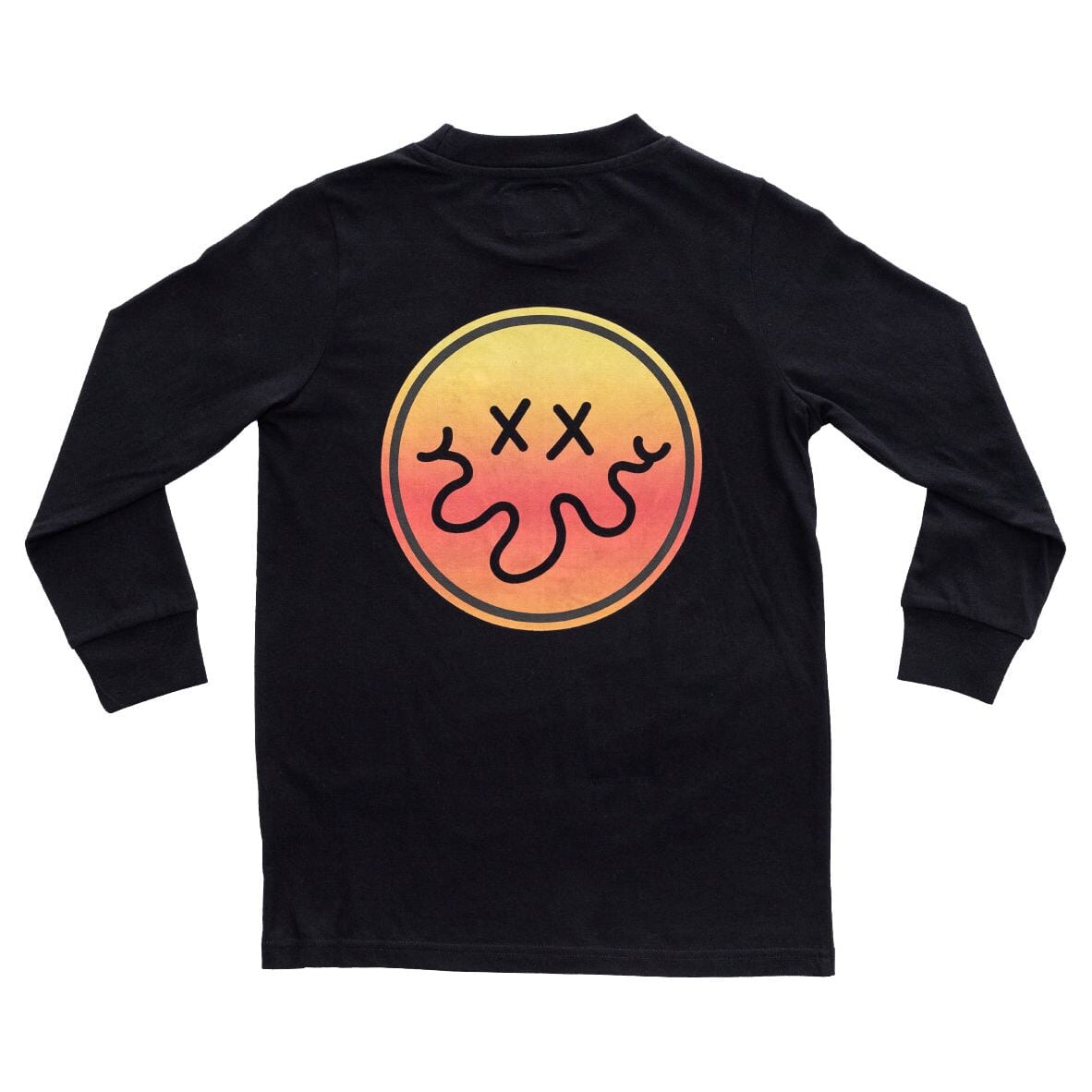 Black Gradient Smile Tee