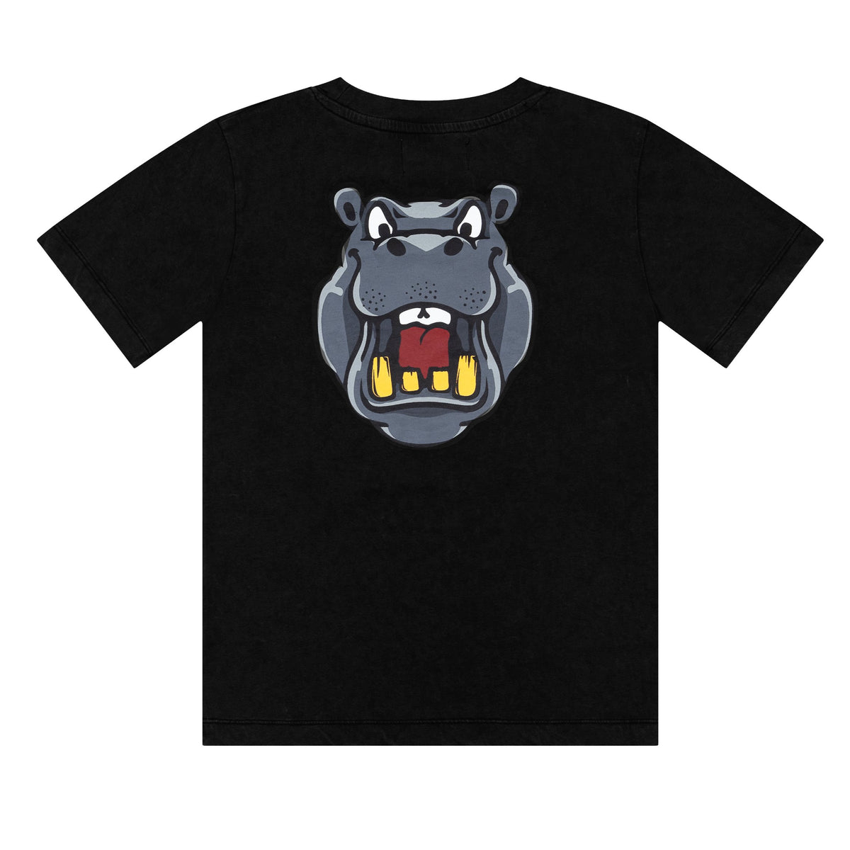 Black Wash Hippo Tee