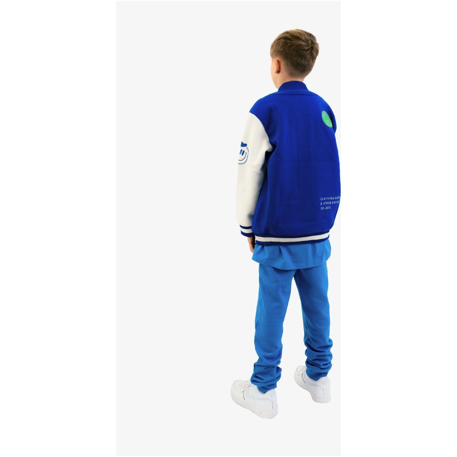 Blue BOB Varsity Jacket