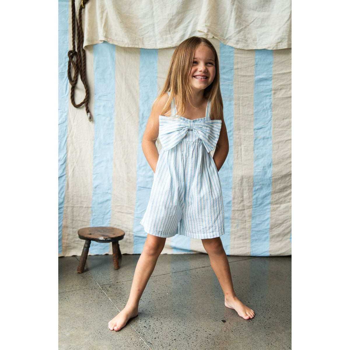 Bonnie Jumpsuit-Stripe