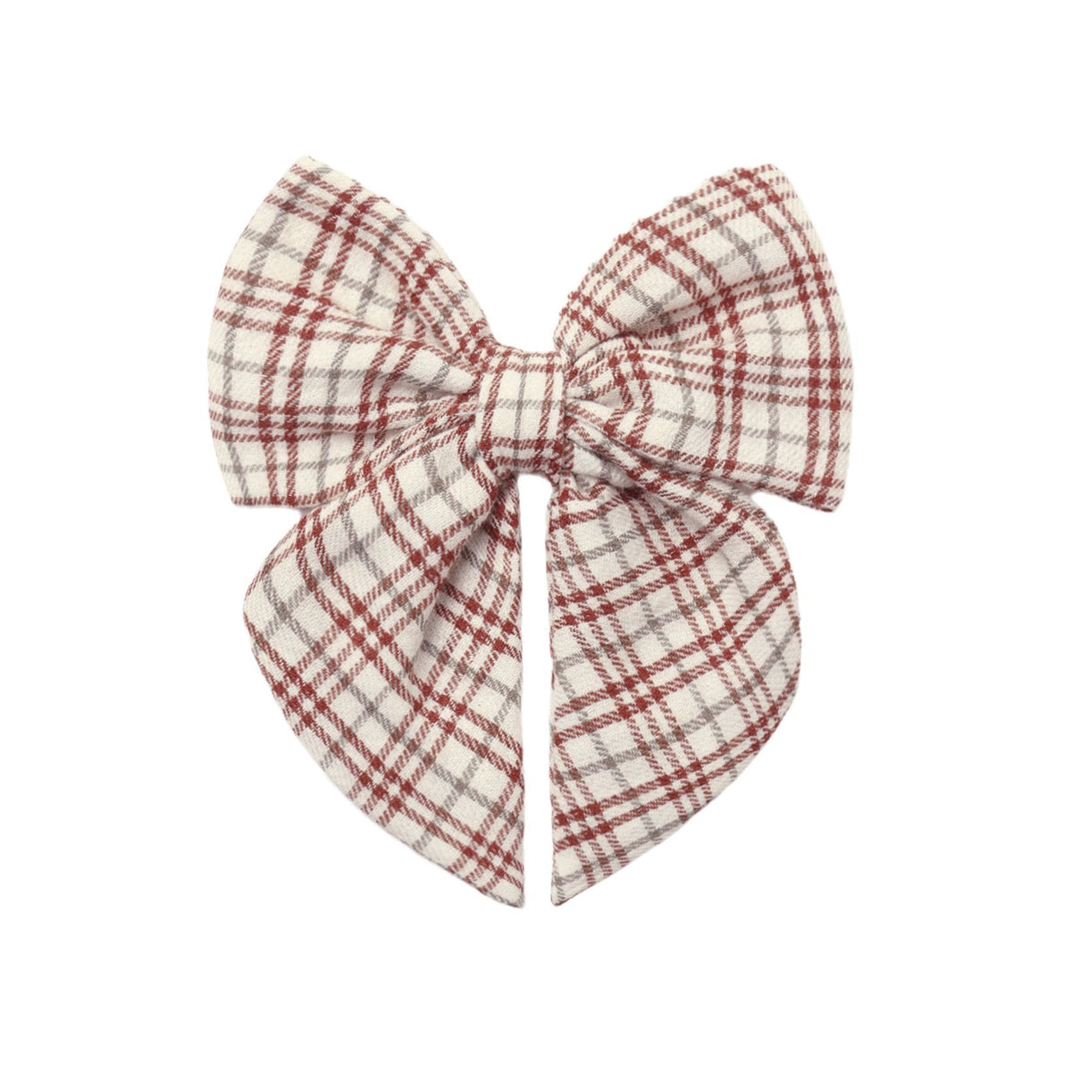Bow Christmas Plaid