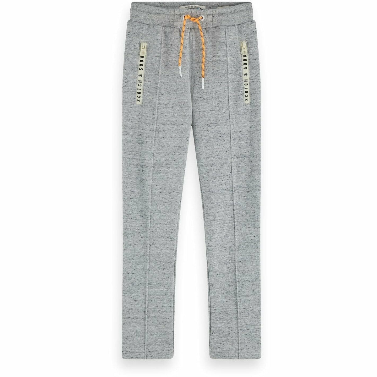 Zip Sweatpants - Grey Melange
