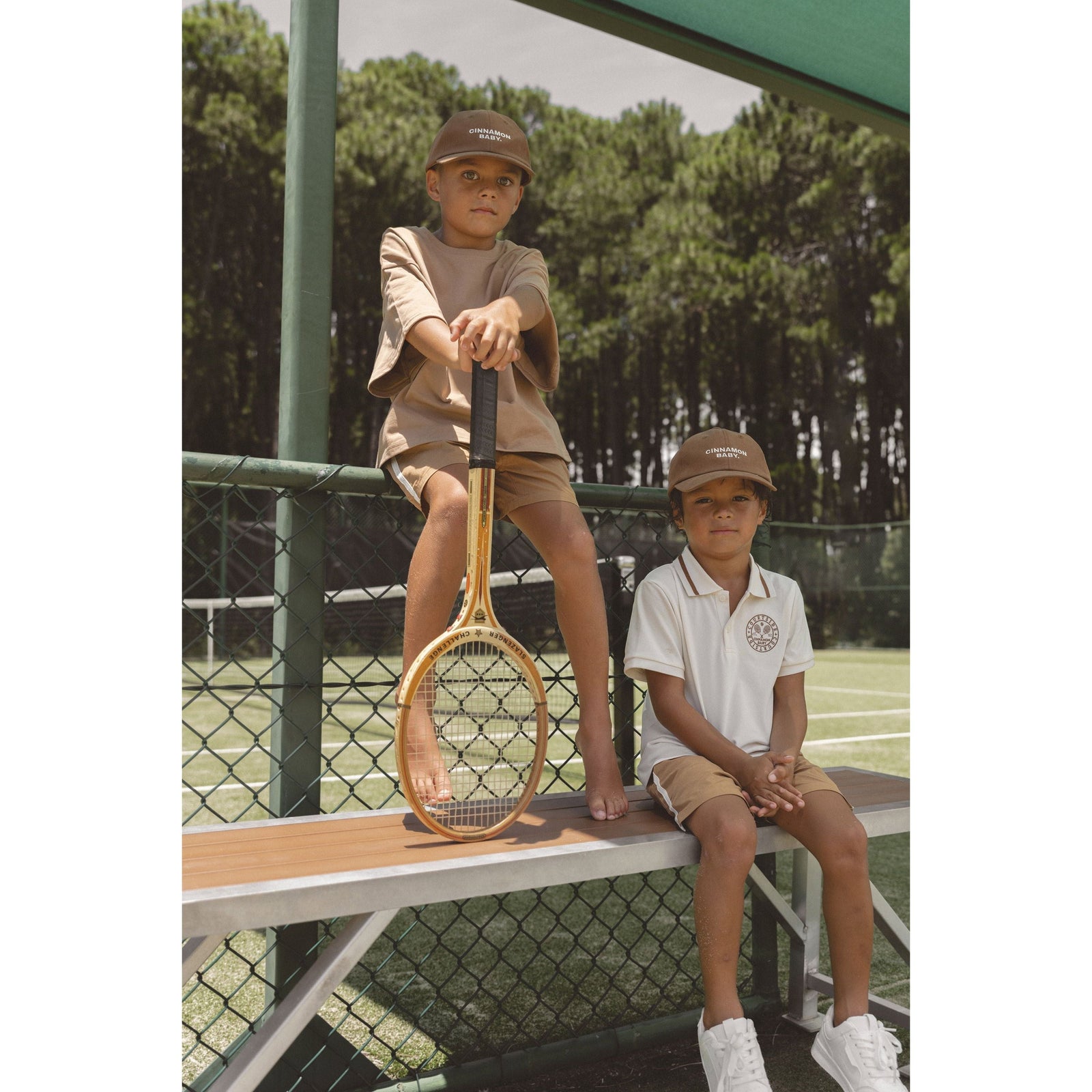 Country Club Tee - Cinnamon