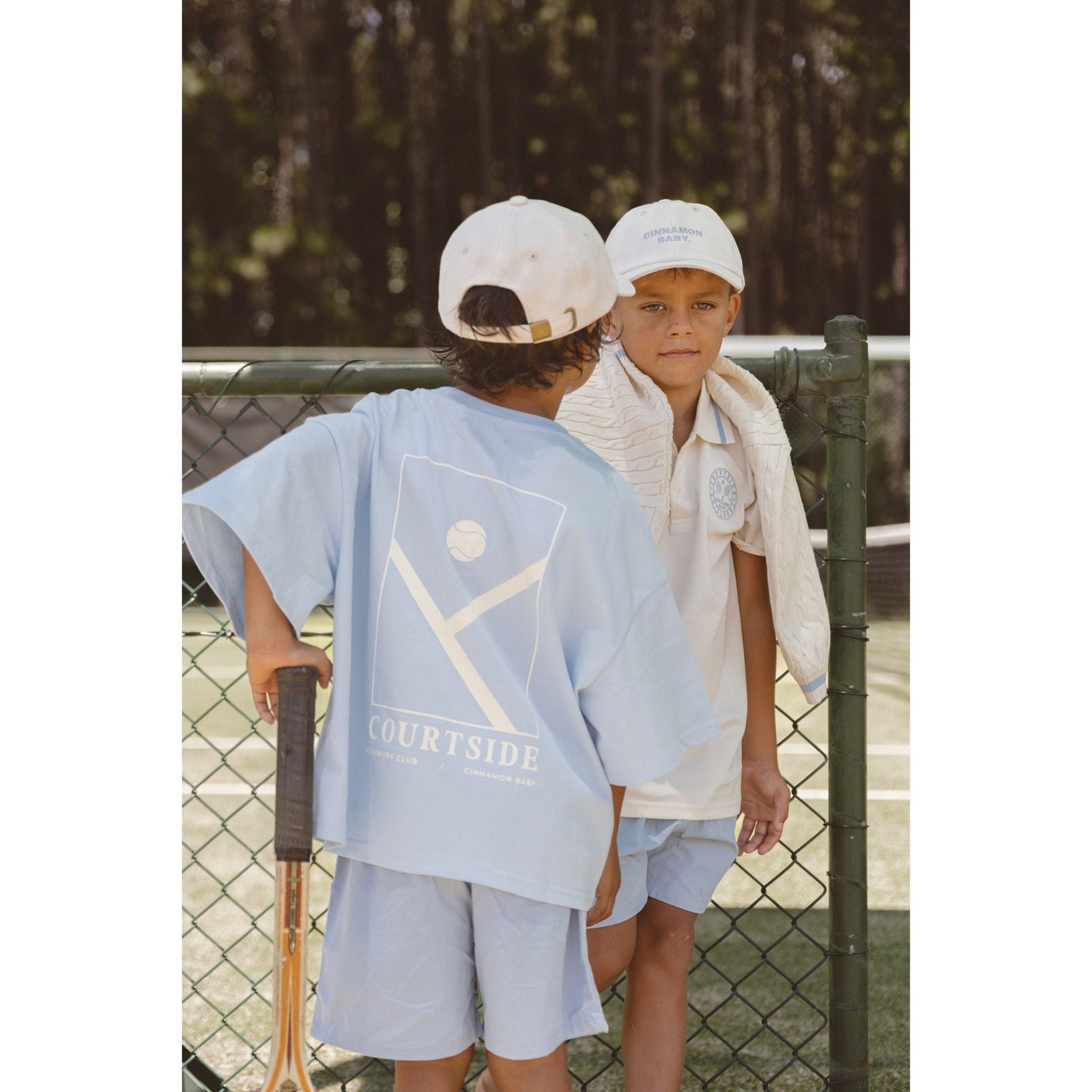 Country Club Tee - Baby Blue