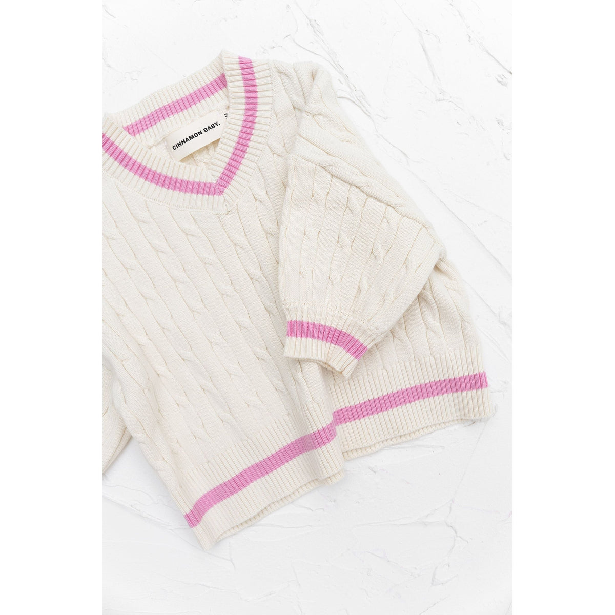 Prep Knit - Baby Pink