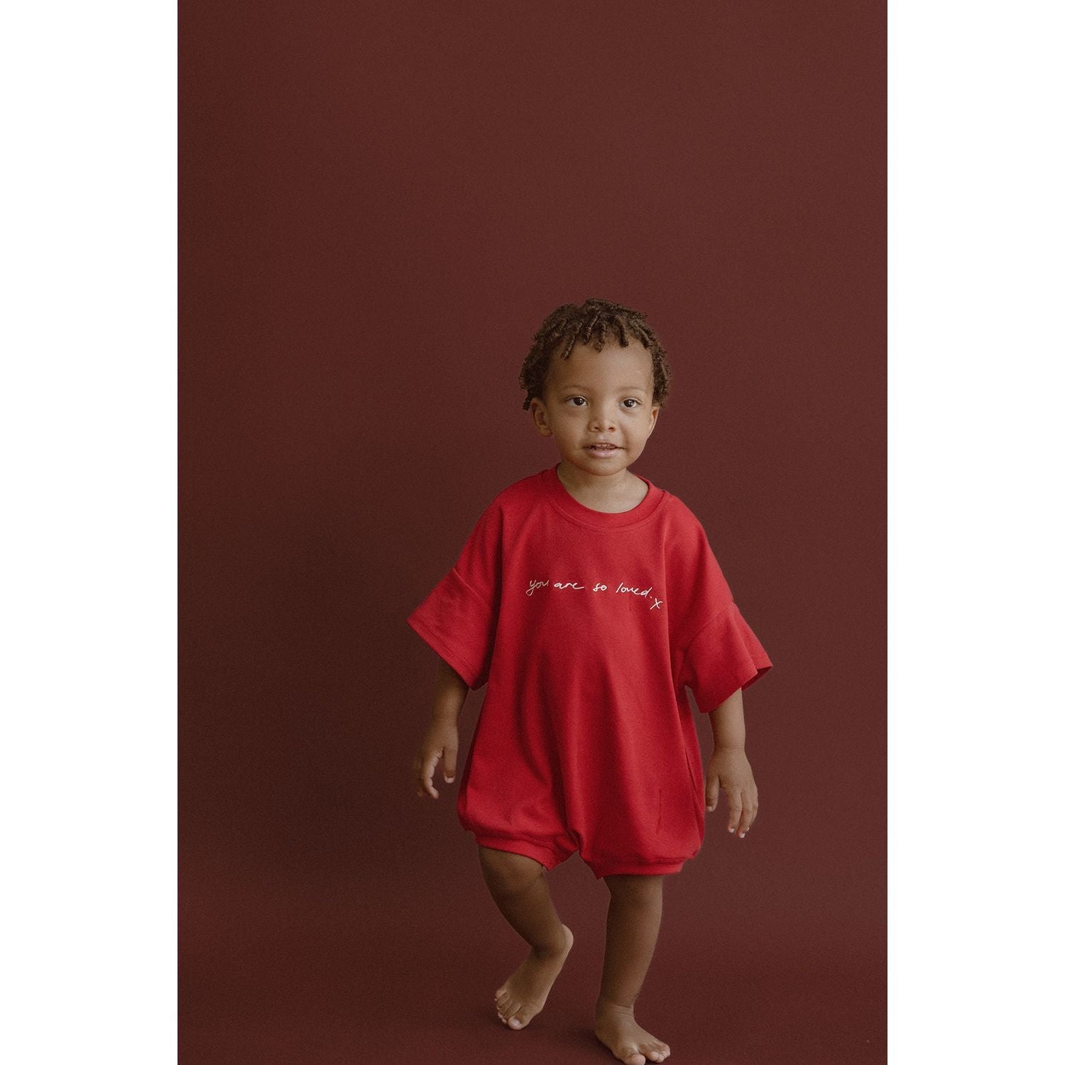 You Are So Loved Tshirt Romper
