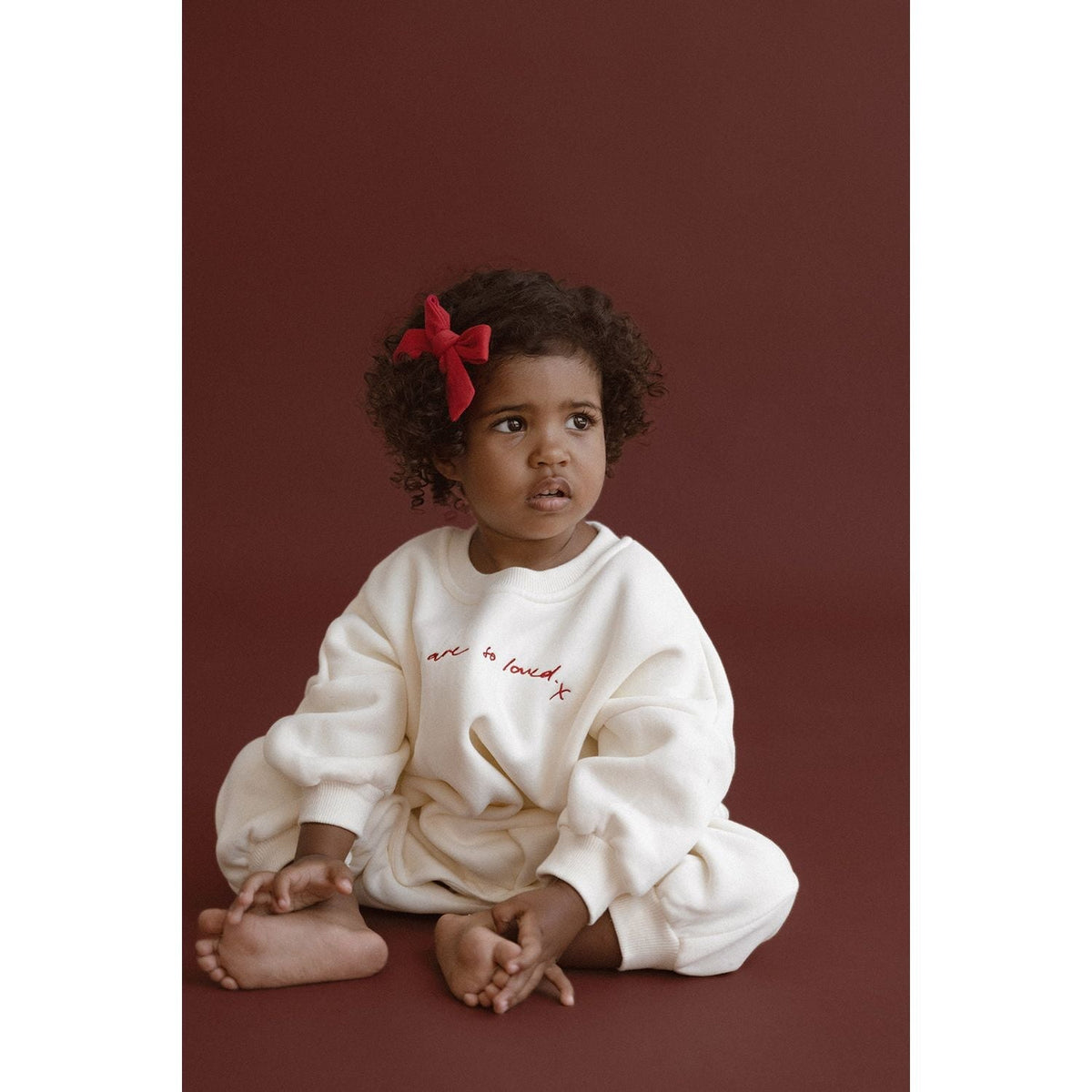 You Are So Loved Longe Suit White