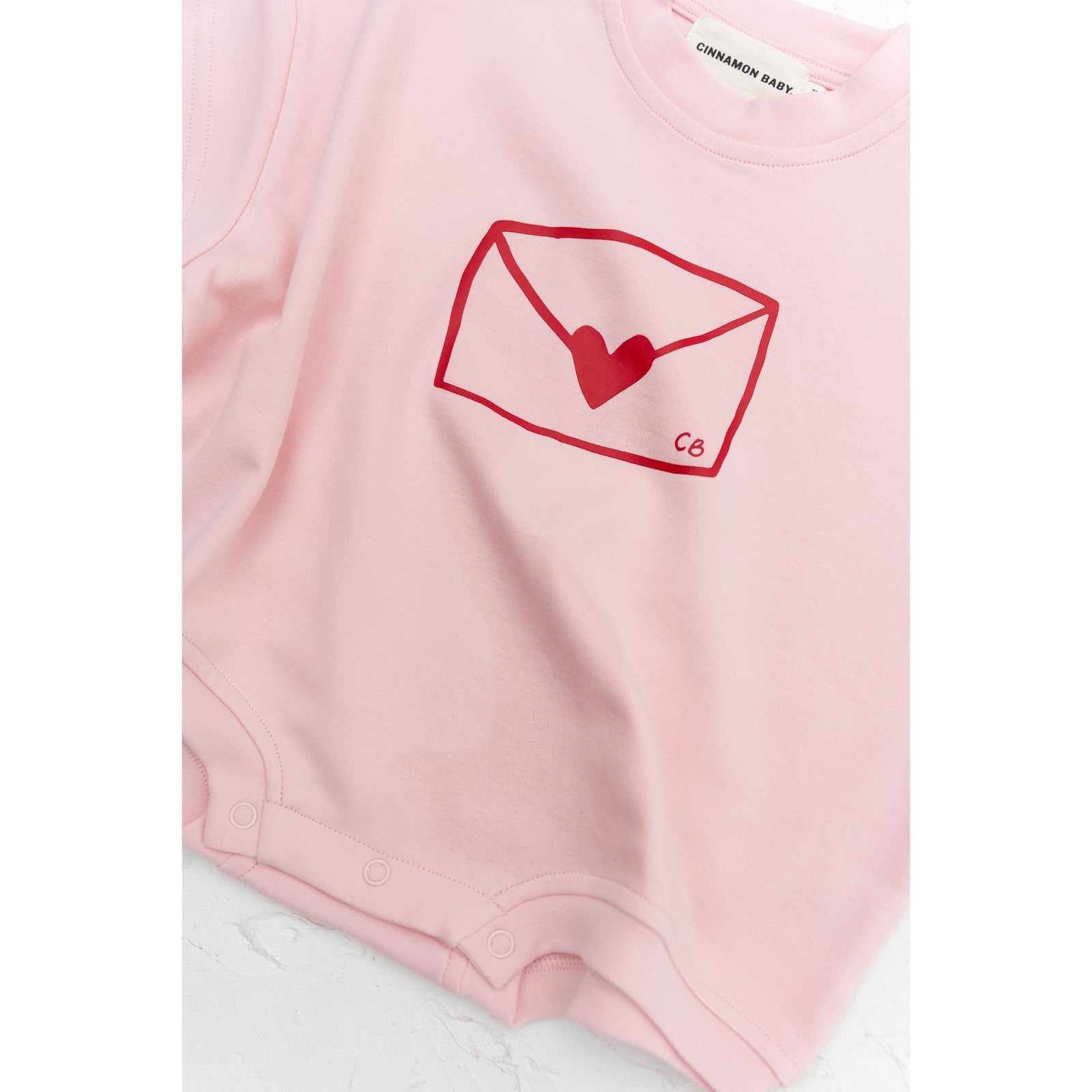 Loved Letters Tshirt Romper
