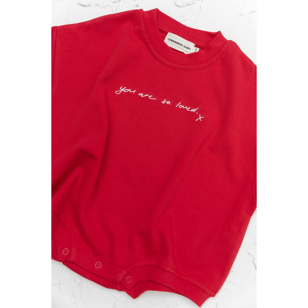 You Are So Loved Tshirt Romper