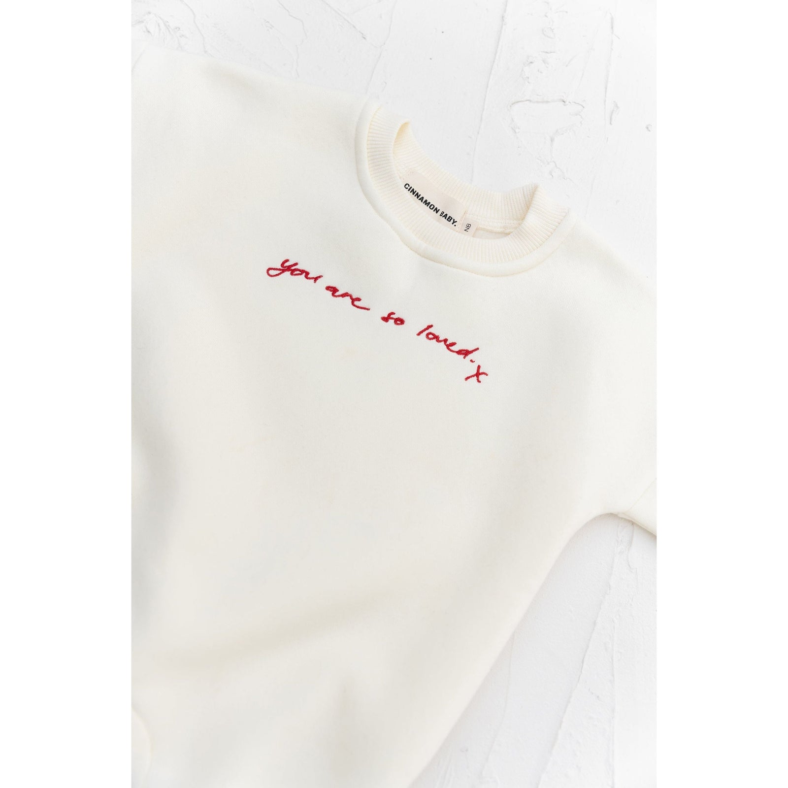 You Are So Loved Longe Suit White