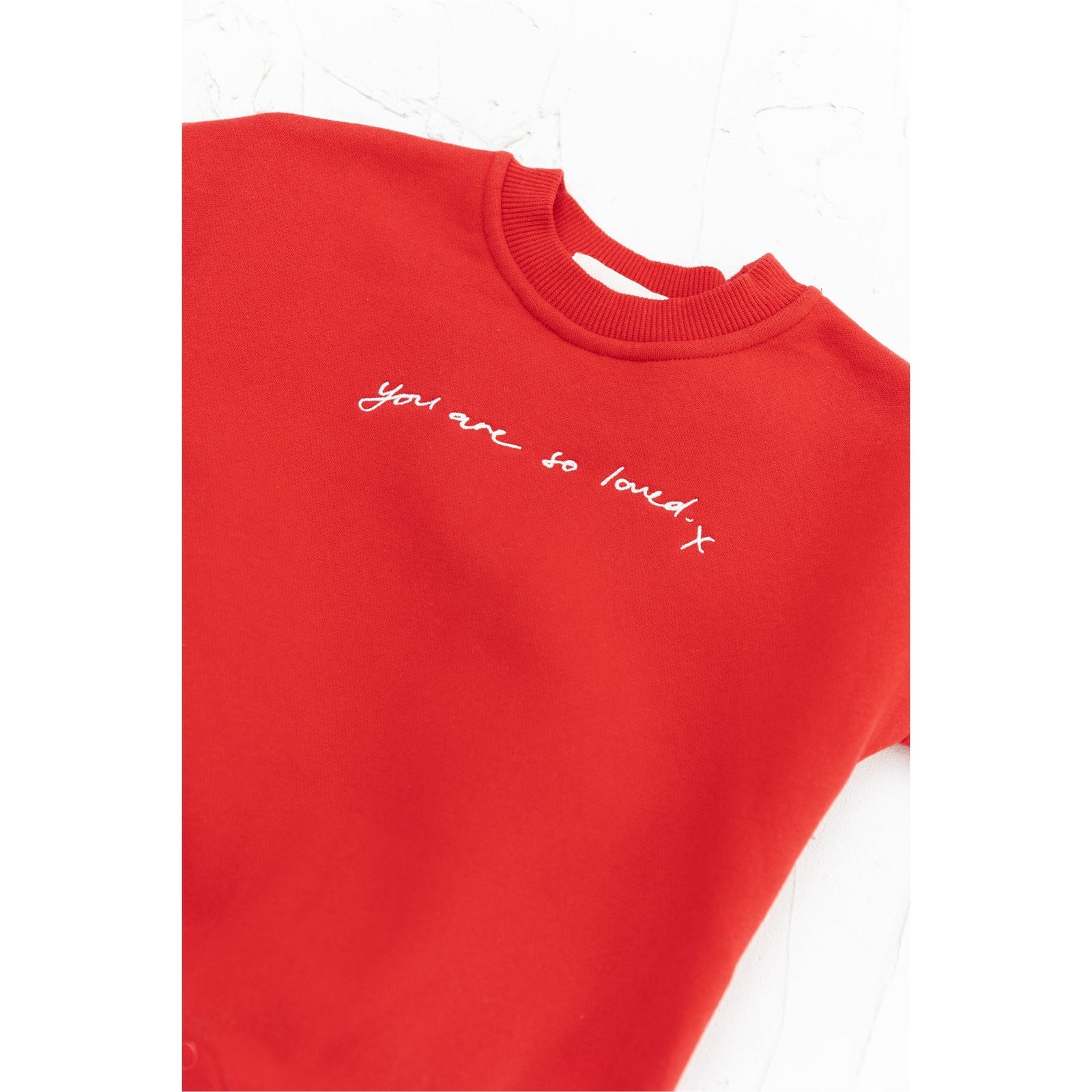 You Are So Loved Longe Suit Wine