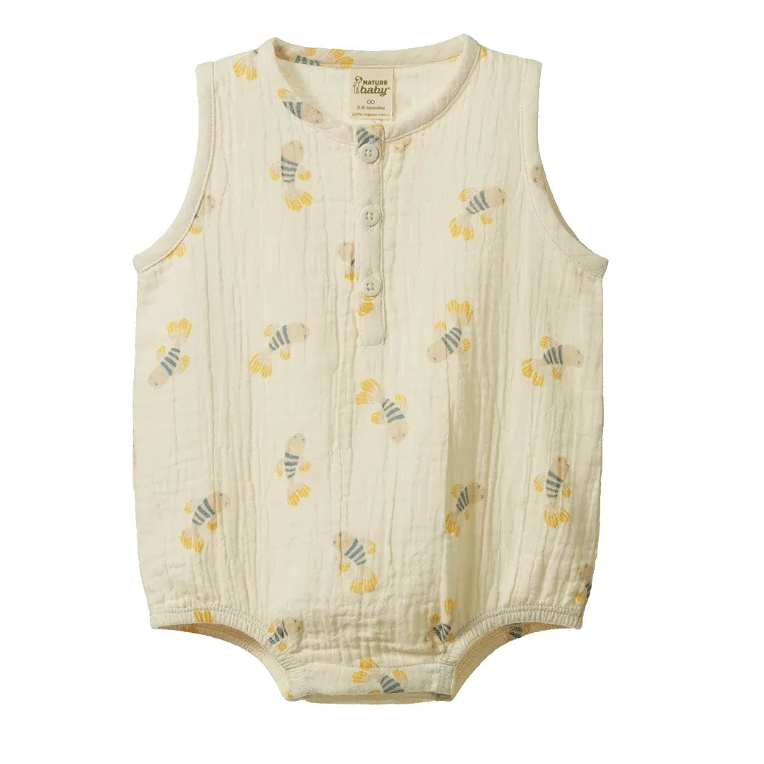 Cedar Suit Muslin - Fish Fable Print