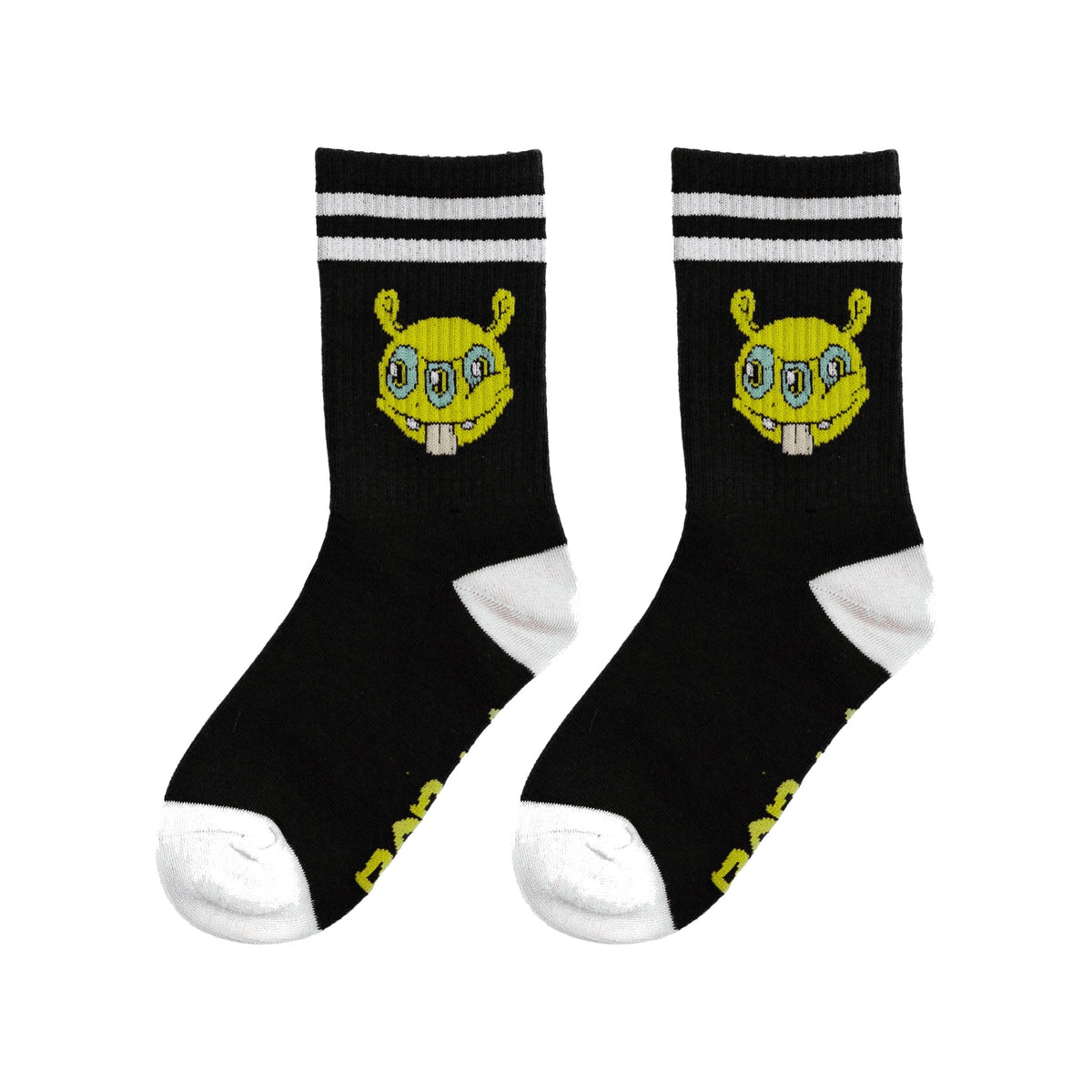 Charcoal Monster Socks