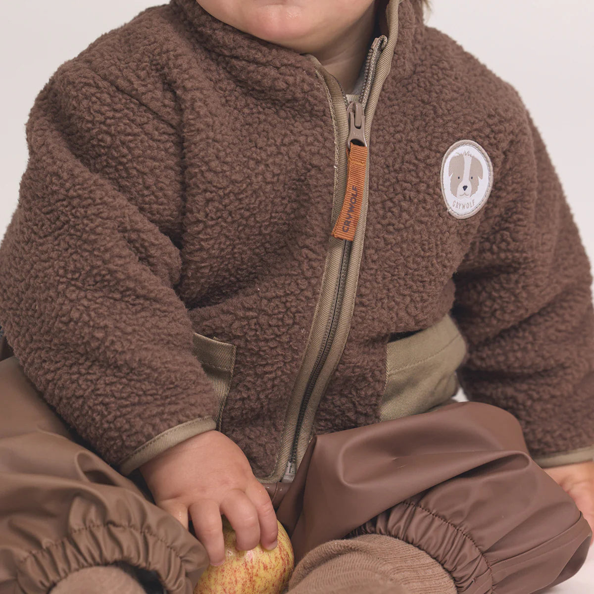 Baby Sherpa Jacket - Pinecone