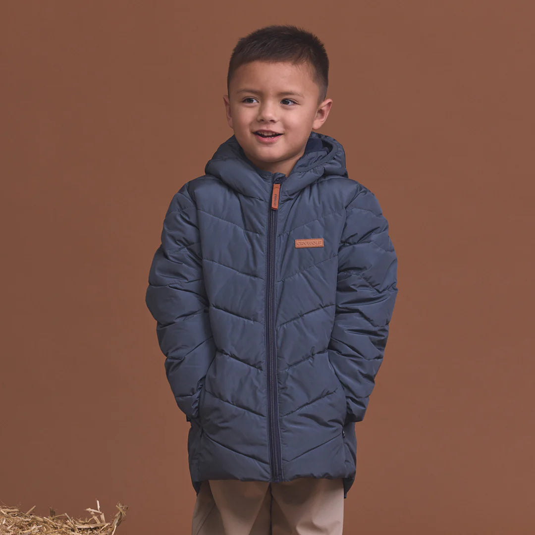 Eco-Puffer - Indigo