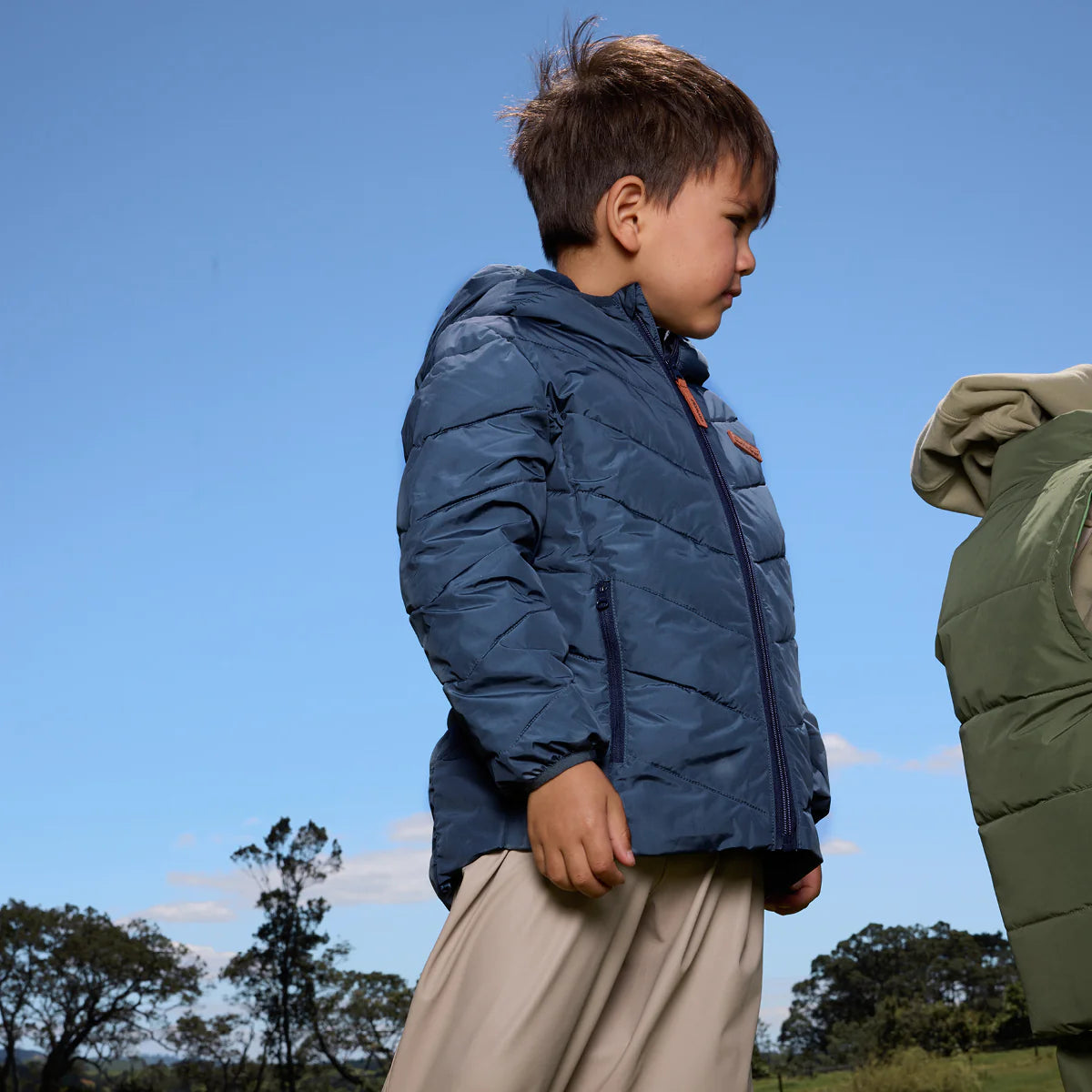 Eco-Puffer - Indigo