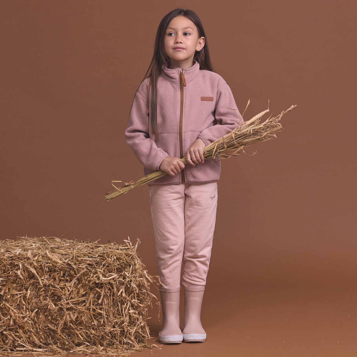 Lightweight Fleece Pink Rose