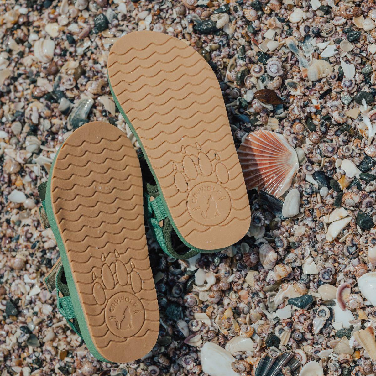 Beach Sandal Coastal Green