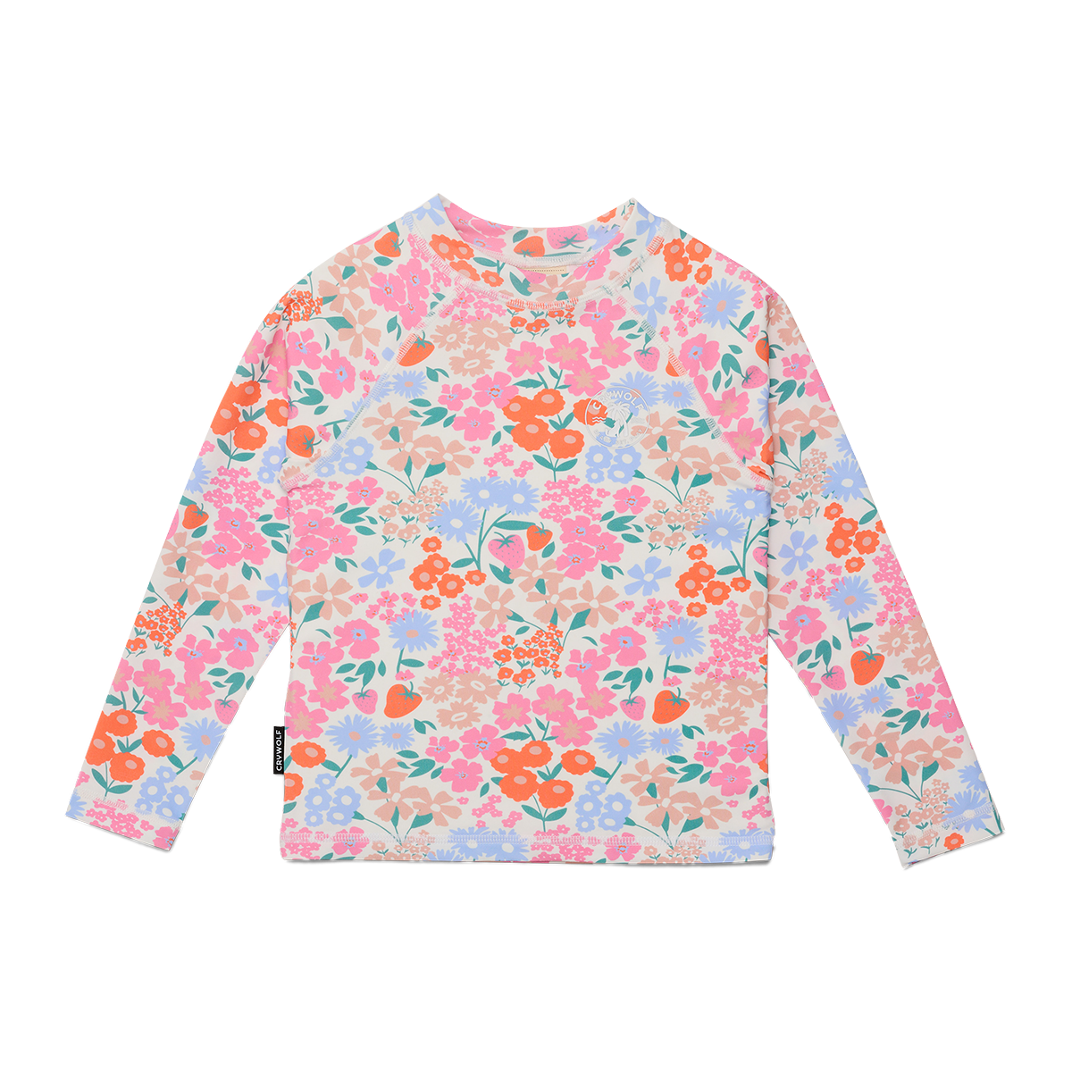 Long Sleeve Rash Vest Berry Garden