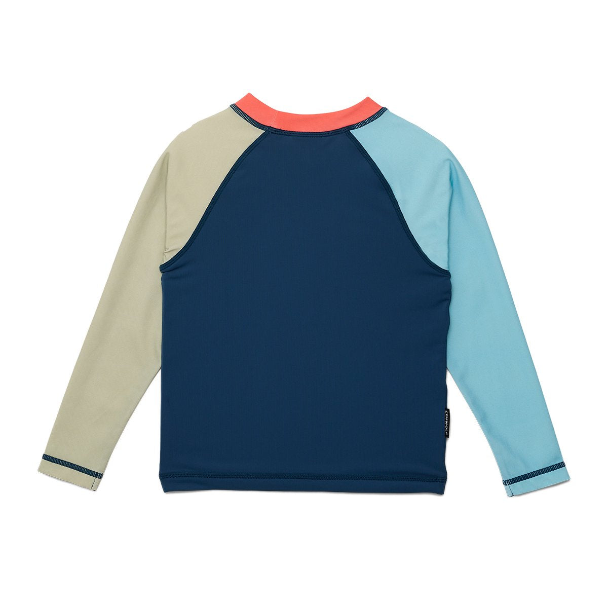 Long Sleeve Rash Vest Ocean Colourblock