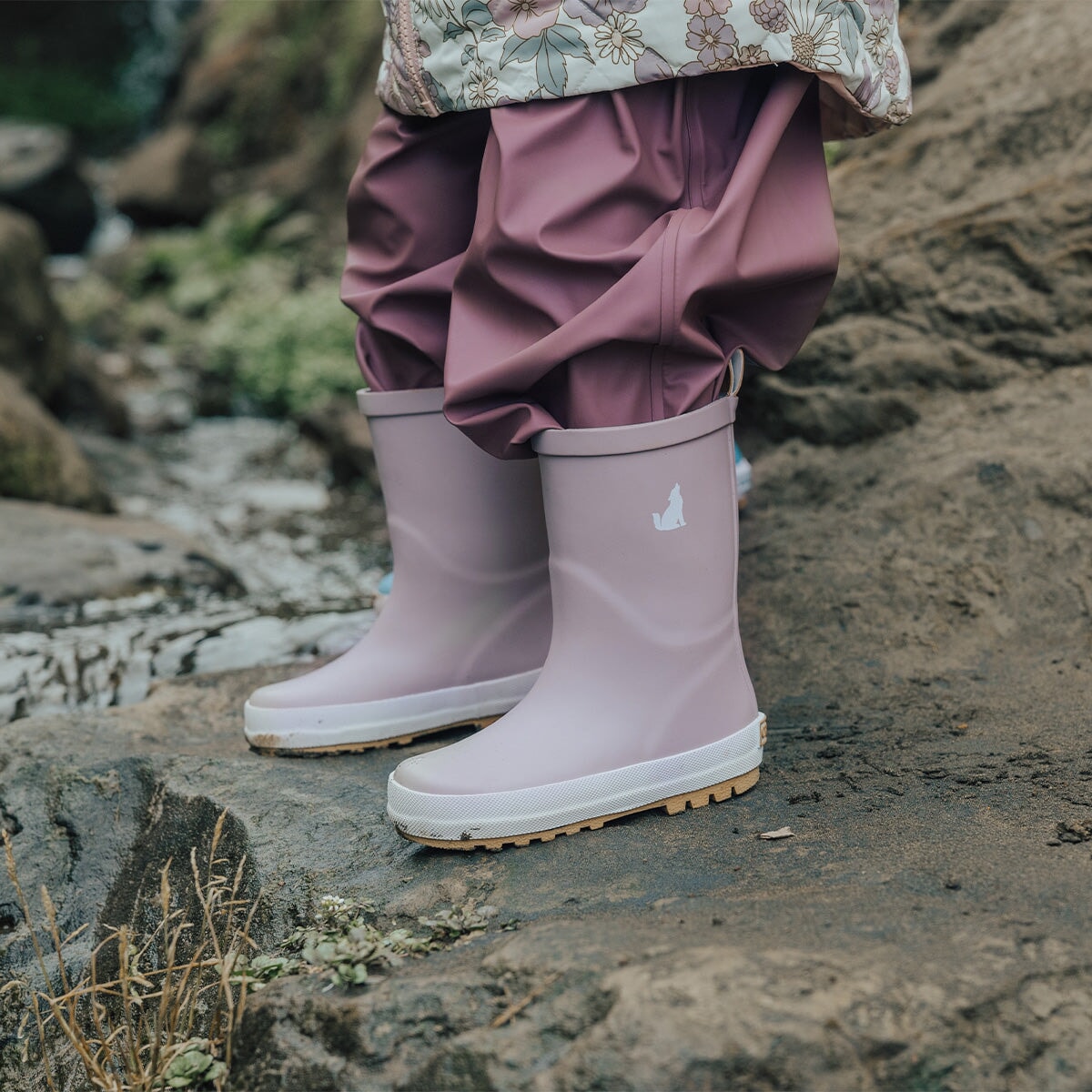 Rain Boots Mauve