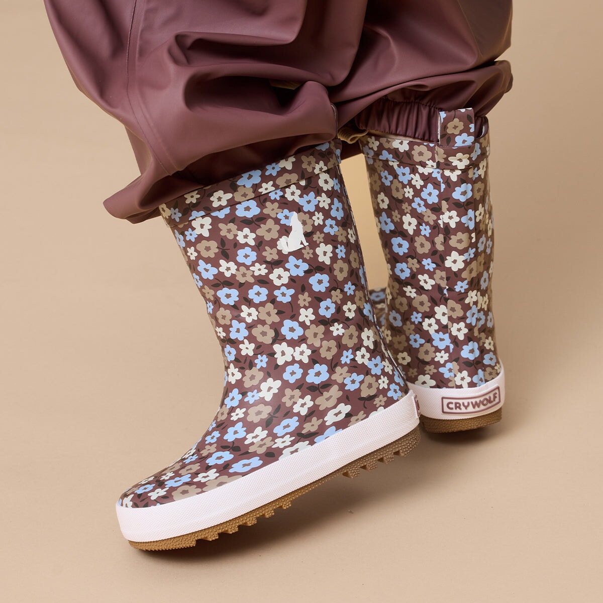 Rain Boots Flower Fields