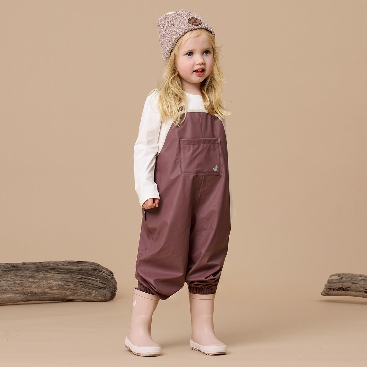 Rain Overalls Mauve