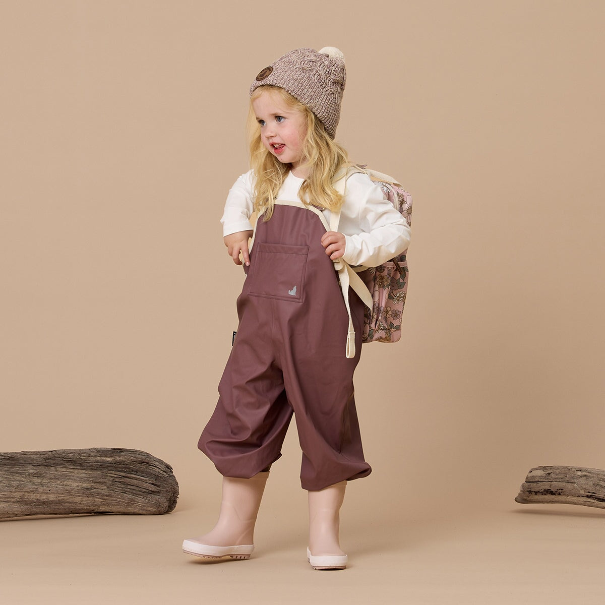 Rain Overalls Mauve
